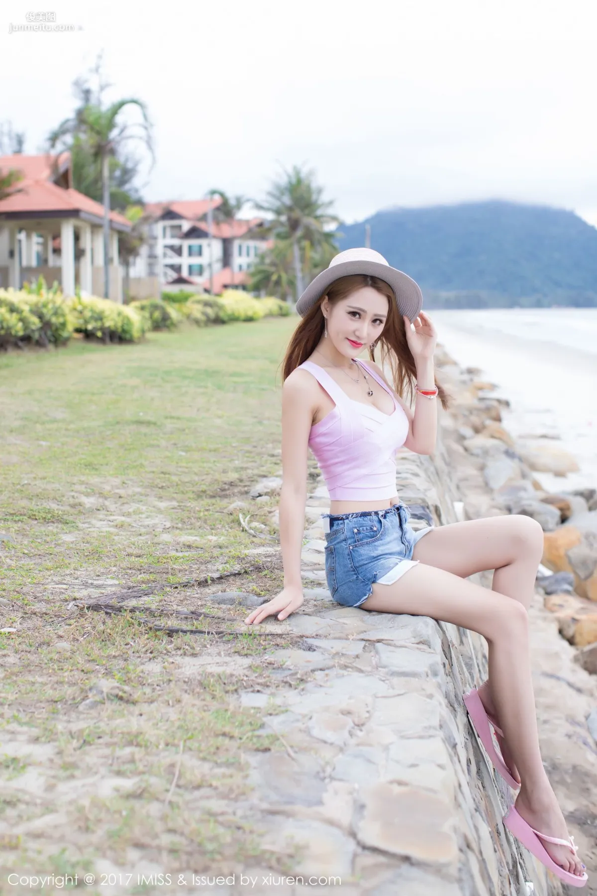 Elegant Beauty@Yuwei Vivian Sabah Travel Shoot First Set [IMISS] VOL.162 Photo Set photo 11