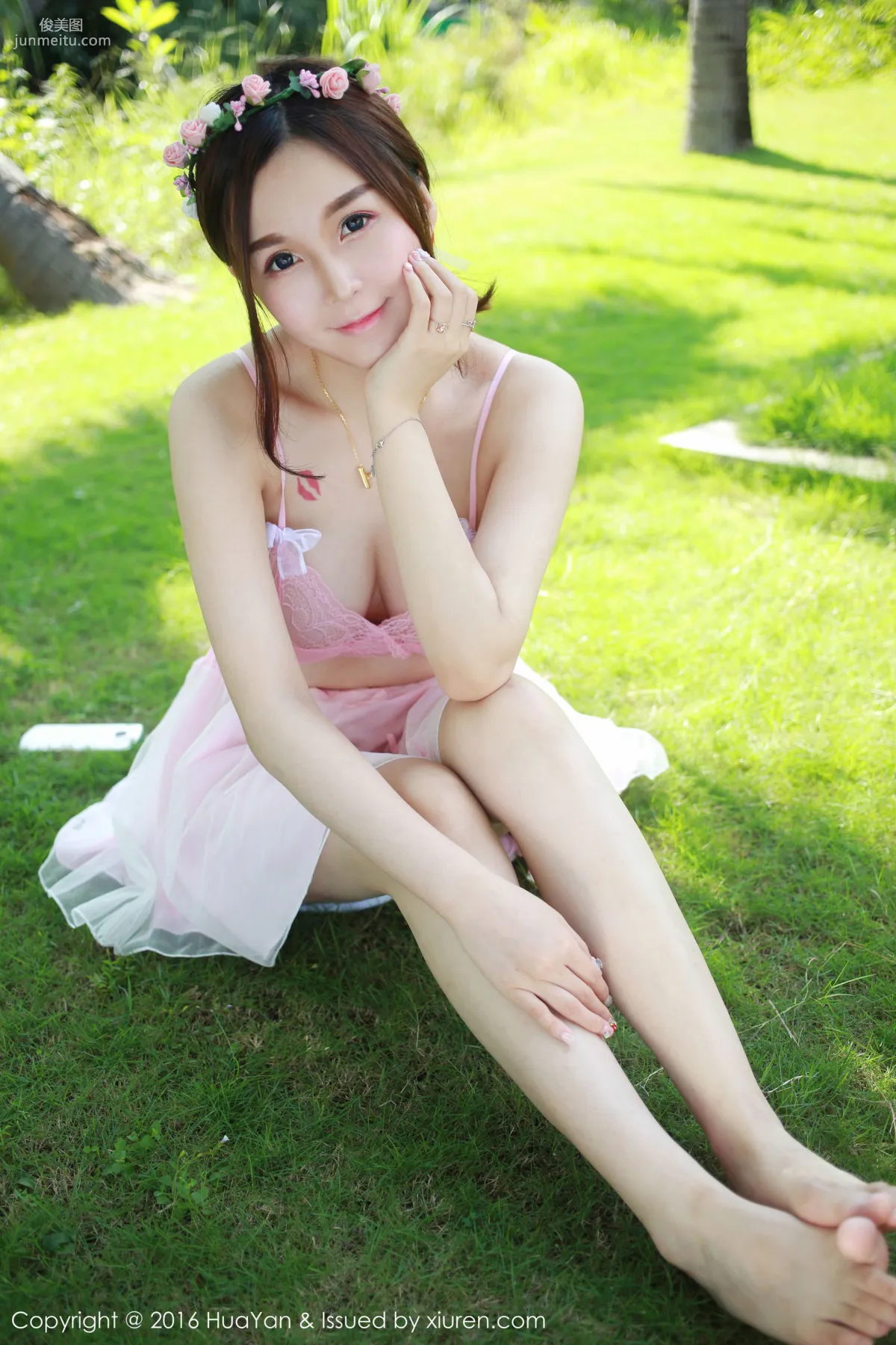 沈蜜桃off《巨乳蜜桃》 [花の顔HuaYan] VOL.007 寫真集 38