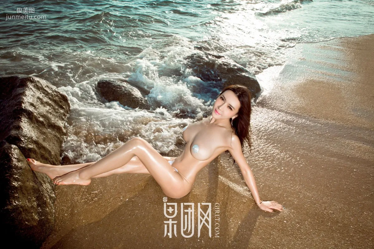 Gong Yuefei China's Number One Sexy Goddess Seaside Beautiful Photos [Girlt] No.057 Photo Set photo 27