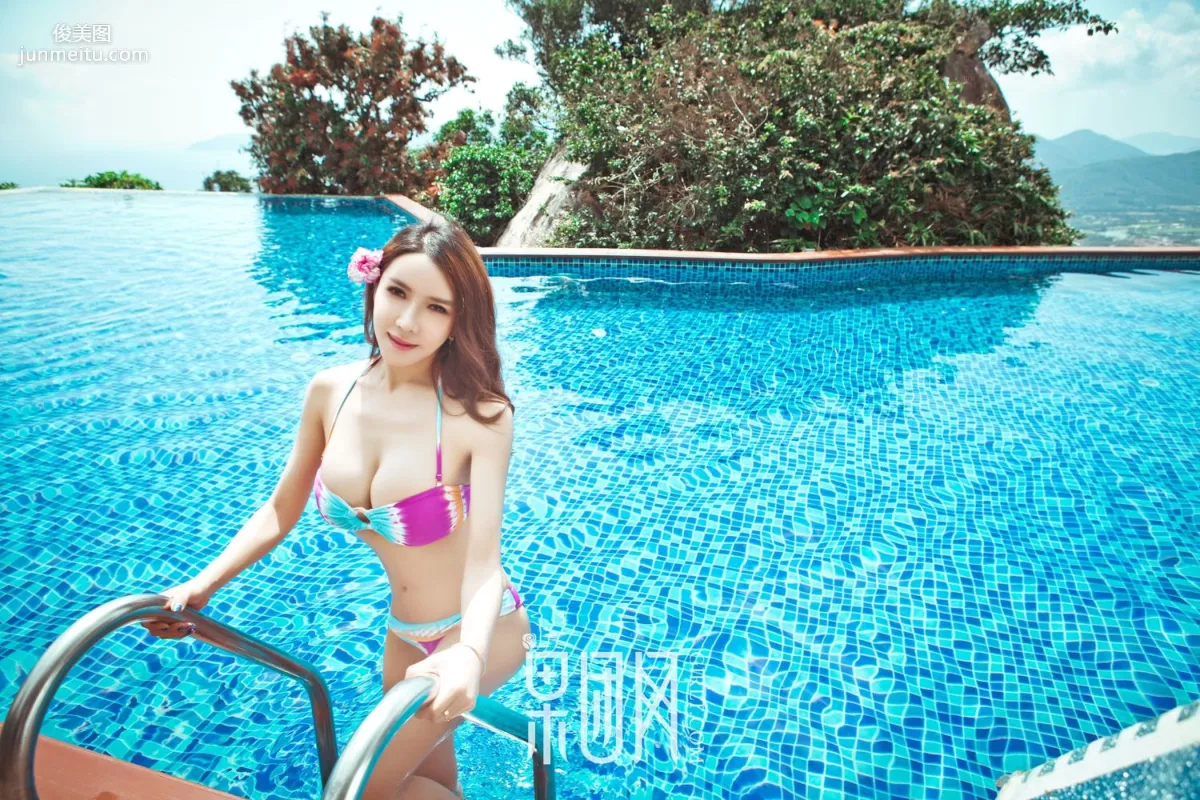 Gong Yuefei China's Number One Sexy Goddess Seaside Beautiful Photos [Girlt] No.057 Photo Set photo 8