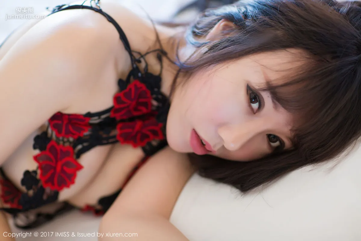 Xia Xiaoxiao Summer, Black Stockings, Beautiful Legs and Beautiful Breasts Bonus [IMISS] VOL.157 Photo Set photo 59
