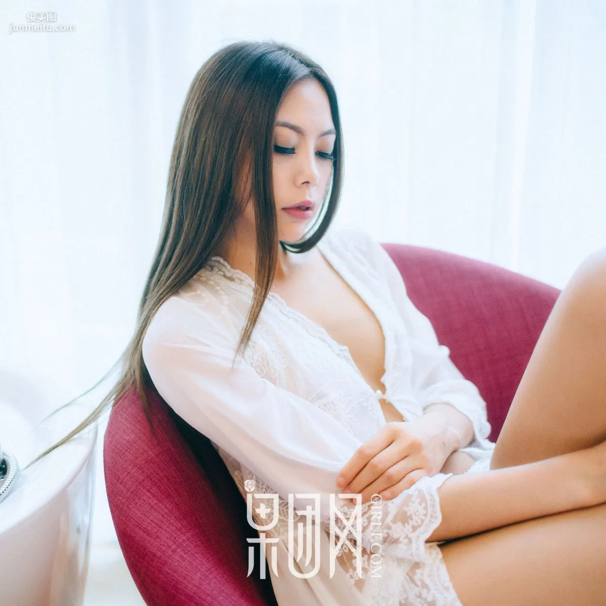 Pure Girl Body Like Jade Snow White Tender Skin [Girlt] No.058 Photo Set photo 49