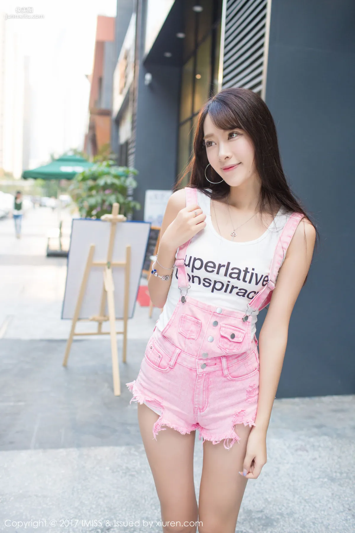 Goddess @Wang Manni So Cute Street Snap Series [IMISS] VOL.163 Photo Set photo 5