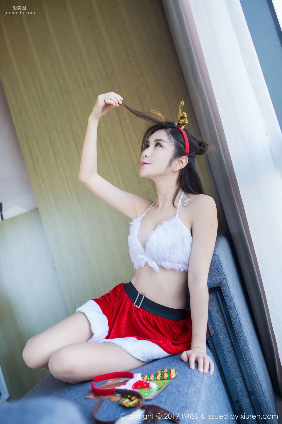 Li Qixi Christmas Theme + Stockings Series [IMISS] Vol.146 Photo Set photo 16