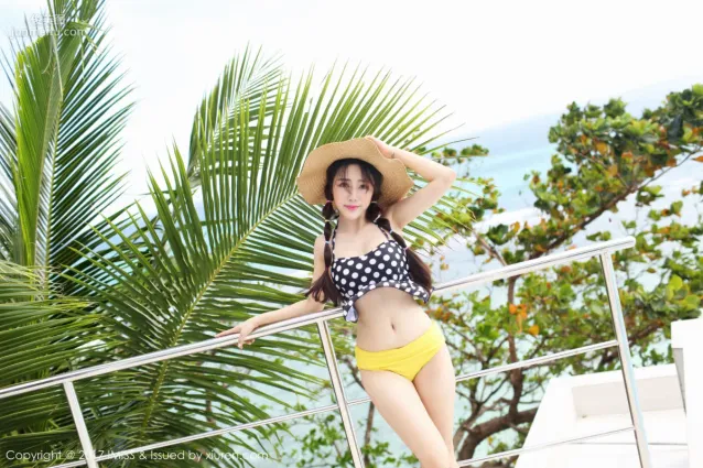 兜豆靓Youlina《長灘旅拍第1套》 [愛蜜社IMISS] VOL.152 寫真集