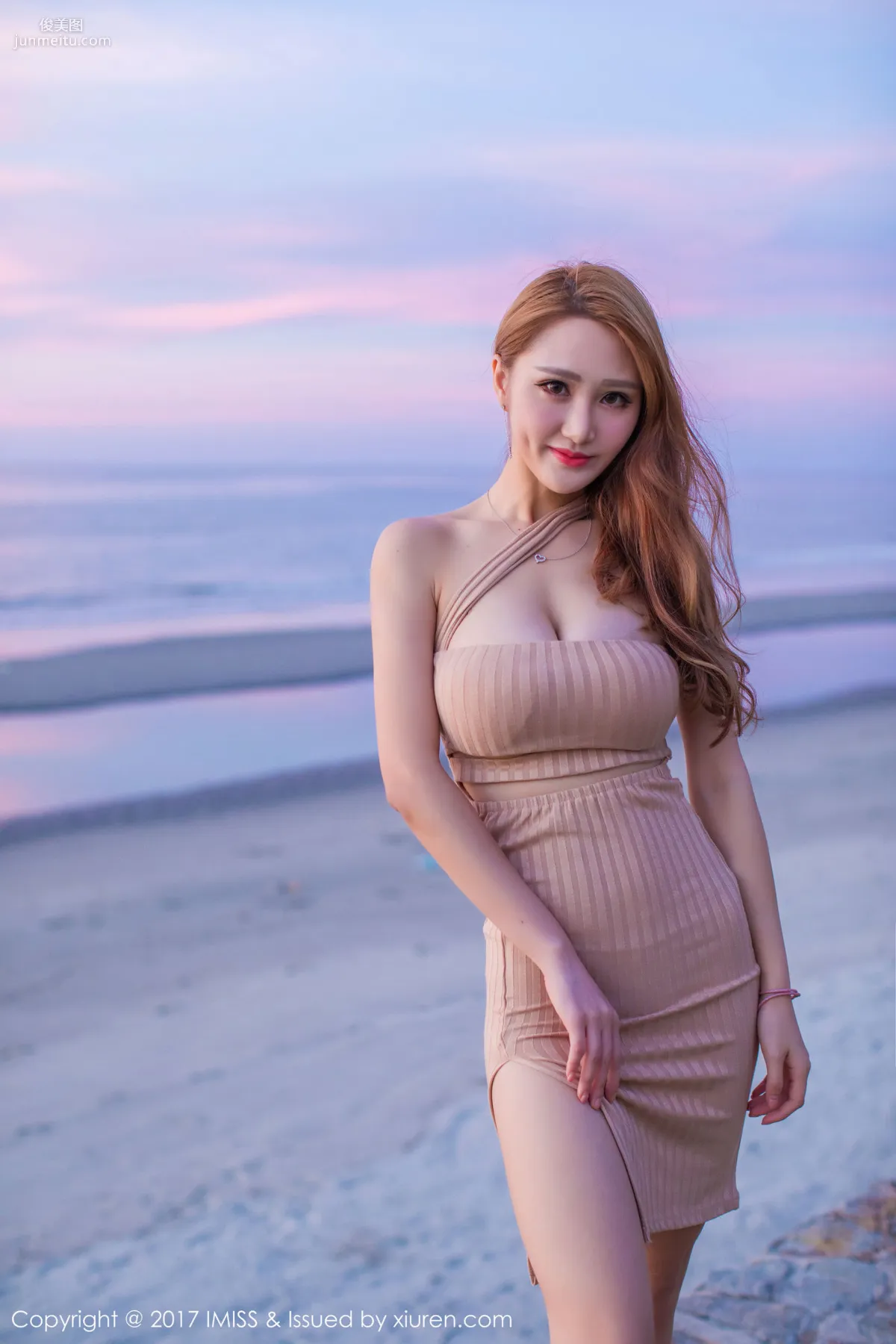 Elegant Beauty@Yuwei Vivian Sabah Travel Shoot First Set [IMISS] VOL.162 Photo Set photo 33