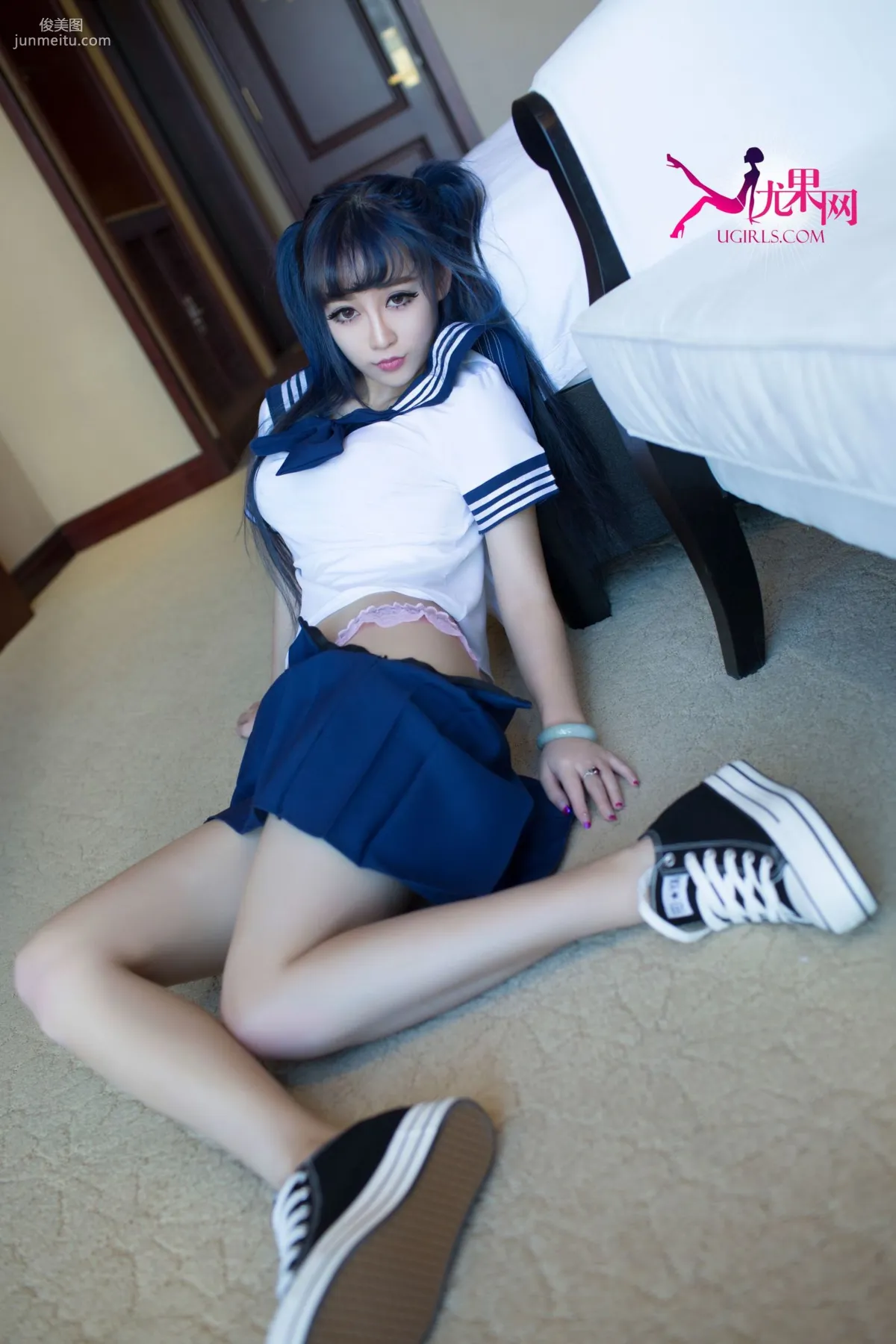 [尤果網Ugirls] U053 小可愛《蘿莉有風險，撲倒需謹慎》 寫真集 10