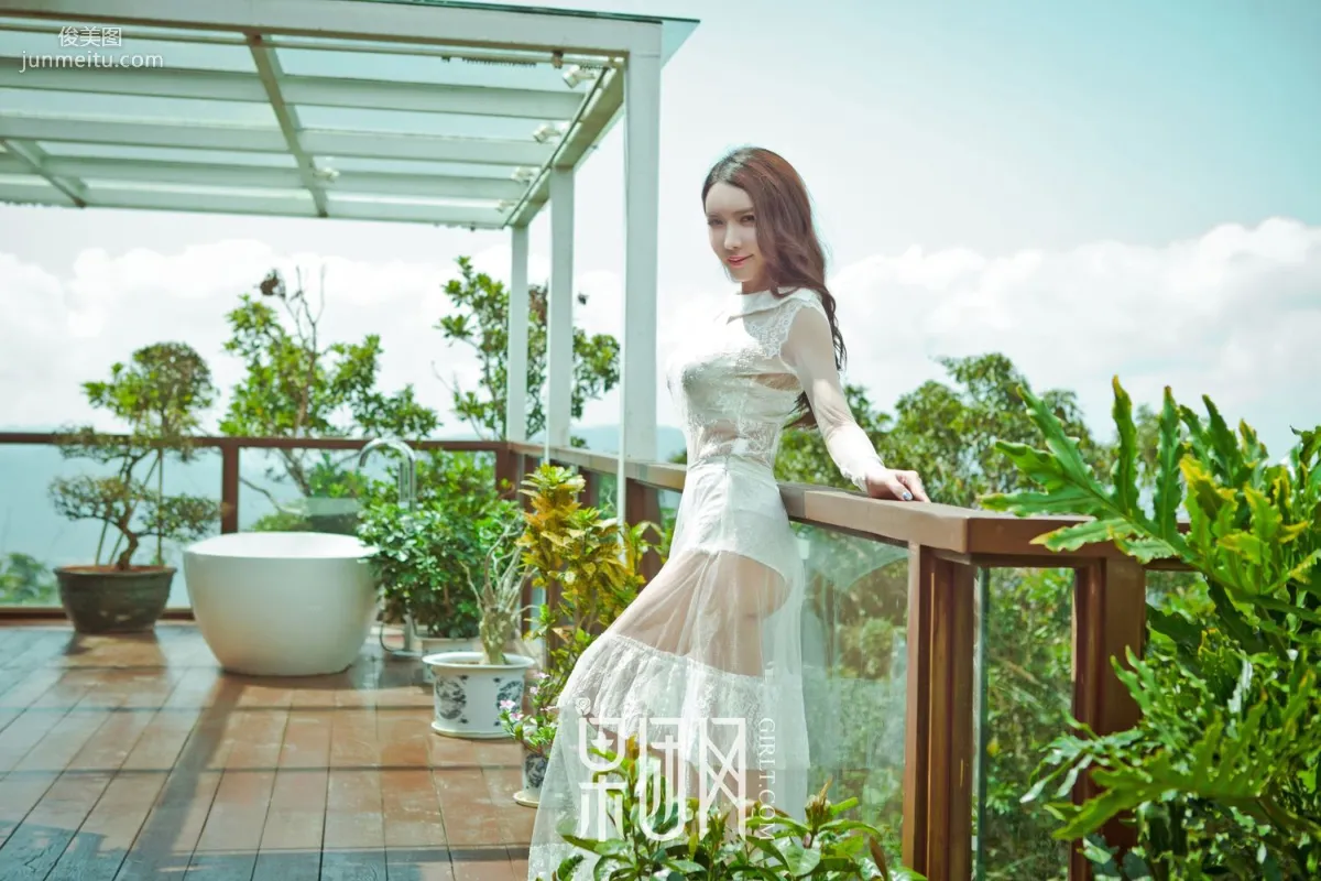 Gong Yuefei China's Number One Sexy Goddess Seaside Beautiful Photos [Girlt] No.057 Photo Set photo 4