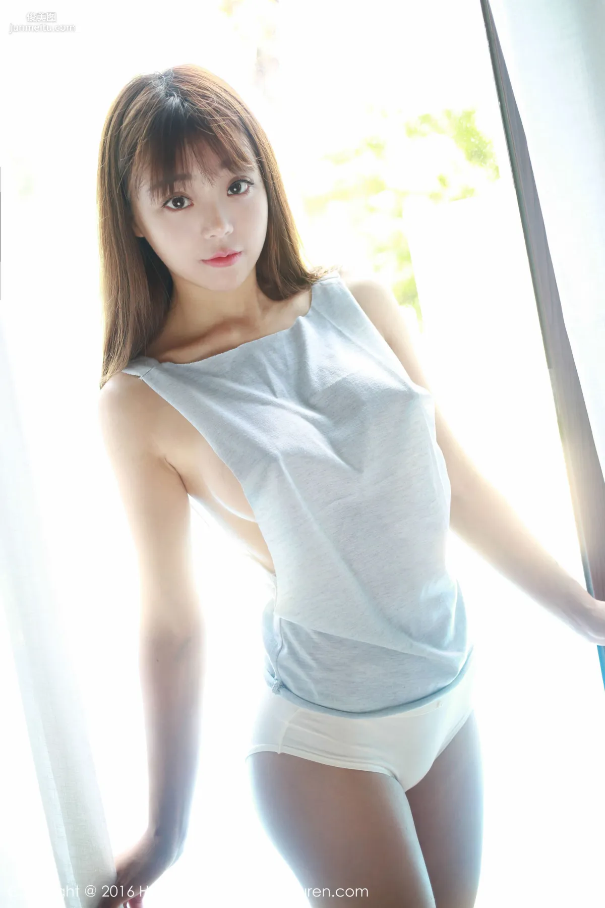 佘貝拉bella《三亞旅拍第2套》 [花の顔HuaYan] VOL.013 寫真集 45