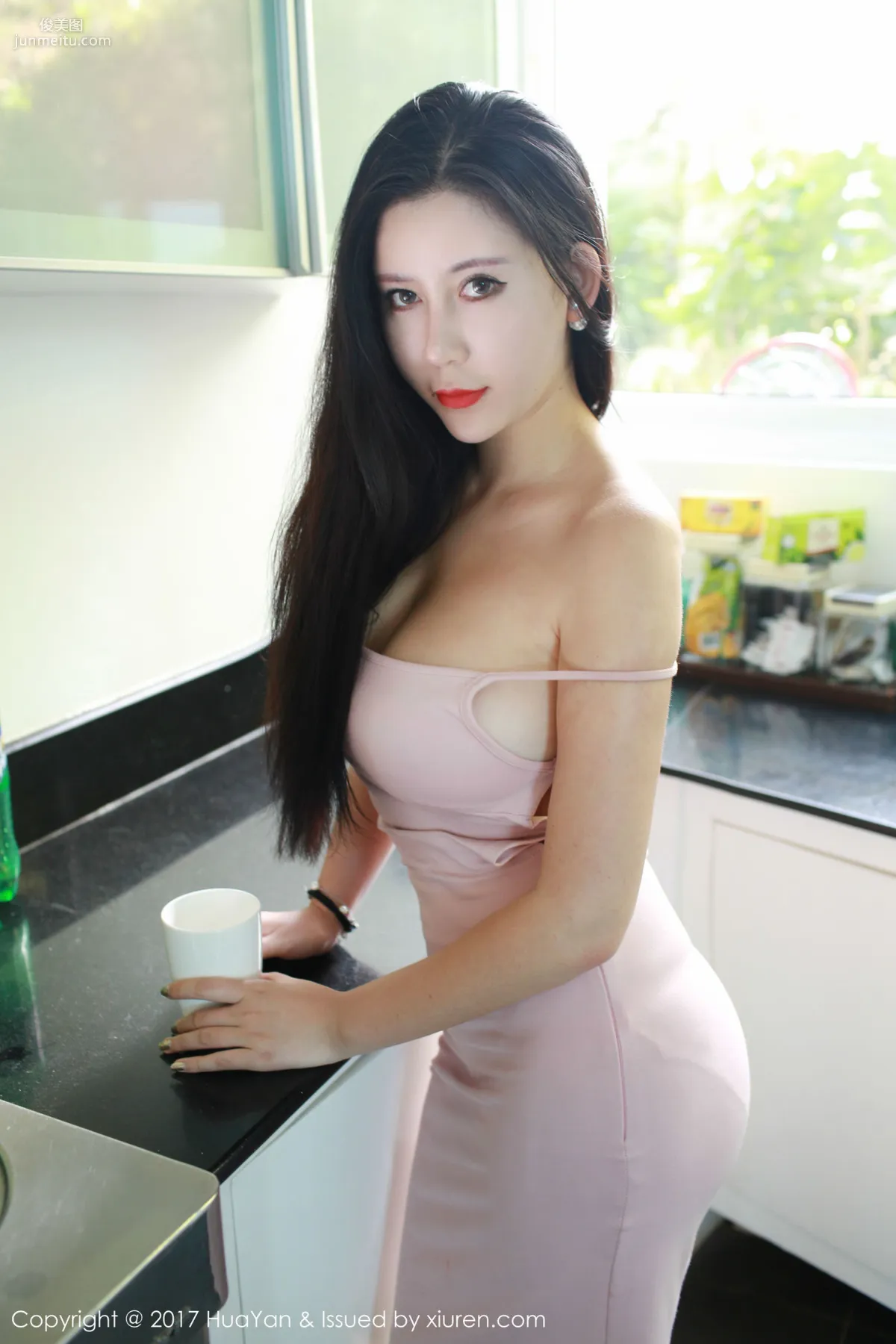 Abby Li Ya, Charming and Elegant Bodycon Long Dress Series [Hana no Kao] VOL.022 Photo Set photo 19