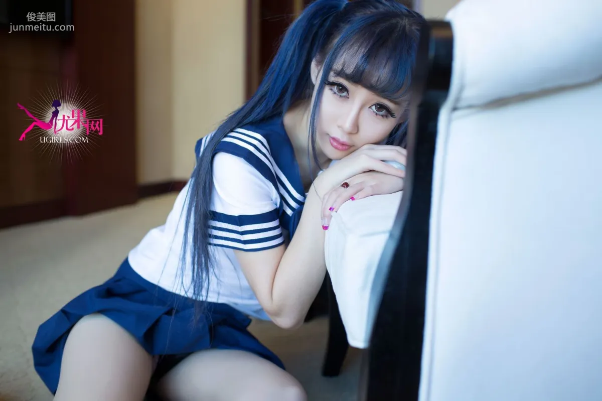 [尤果網Ugirls] U053 小可愛《蘿莉有風險，撲倒需謹慎》 寫真集 12