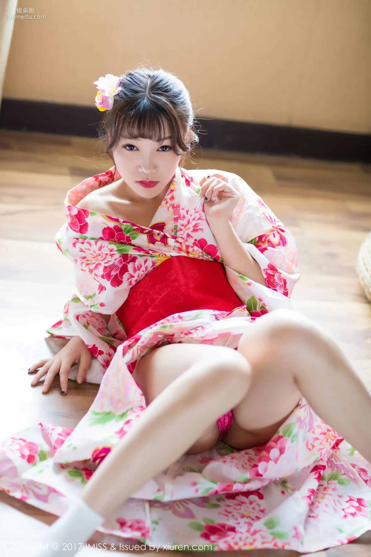 Zhizhi Booty, Japanese Style Kimono + Mini Bikini [IMISS] VOL.170 Photo Set photo 11