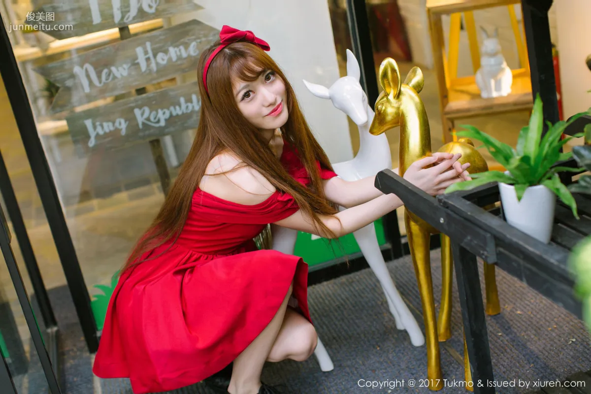 Zhao Naiying Little Fresh Sweet Campus Beauty [Tukmo] VOL.094 Photo Set photo 33