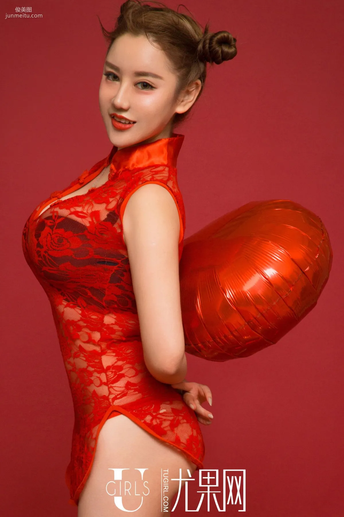 顔愛澤/萌琪琪/莉恩《happy new year》寫真集 [尤果網Ugirls] U239 19