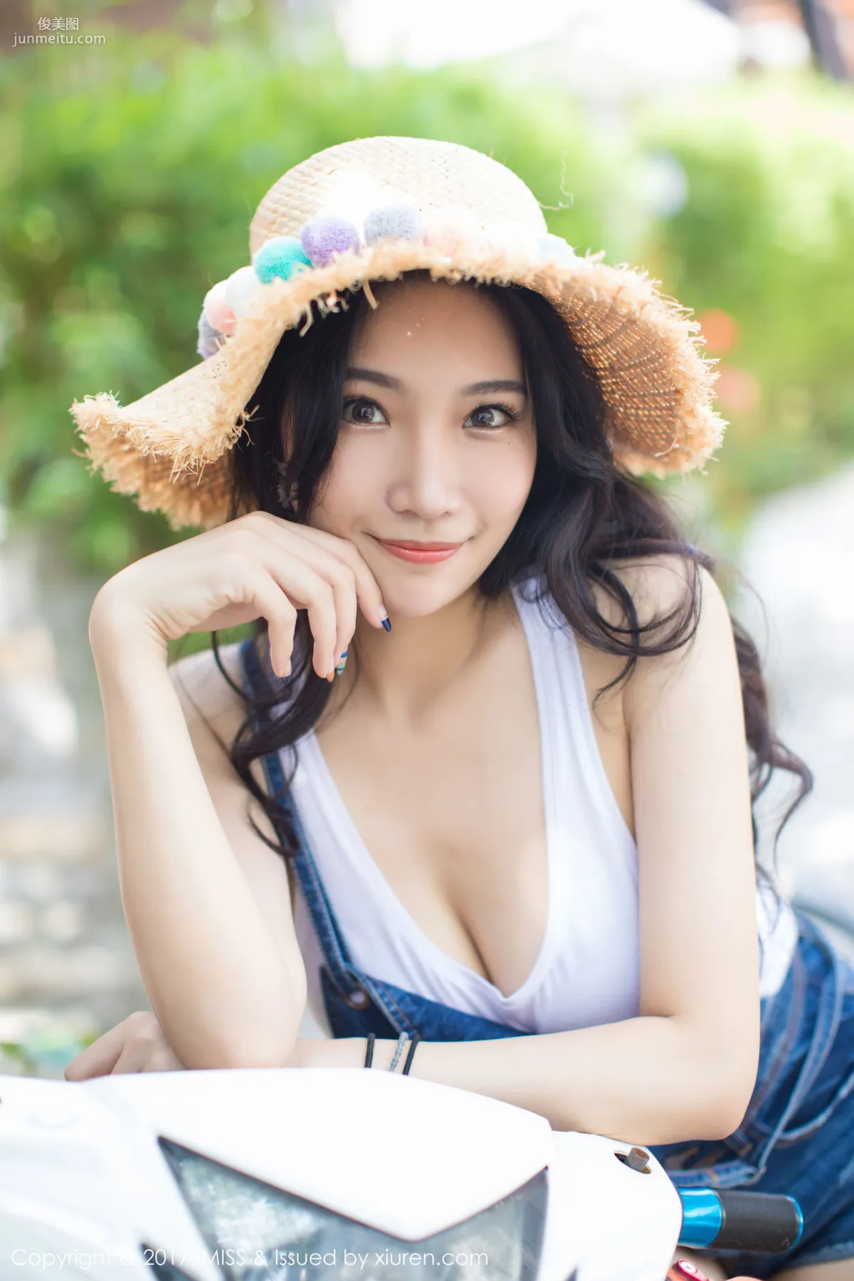 Xiaohuli Sica Denim Shorts Fresh and Sweet Series [IMISS] VOL.180 Photo Set photo 12