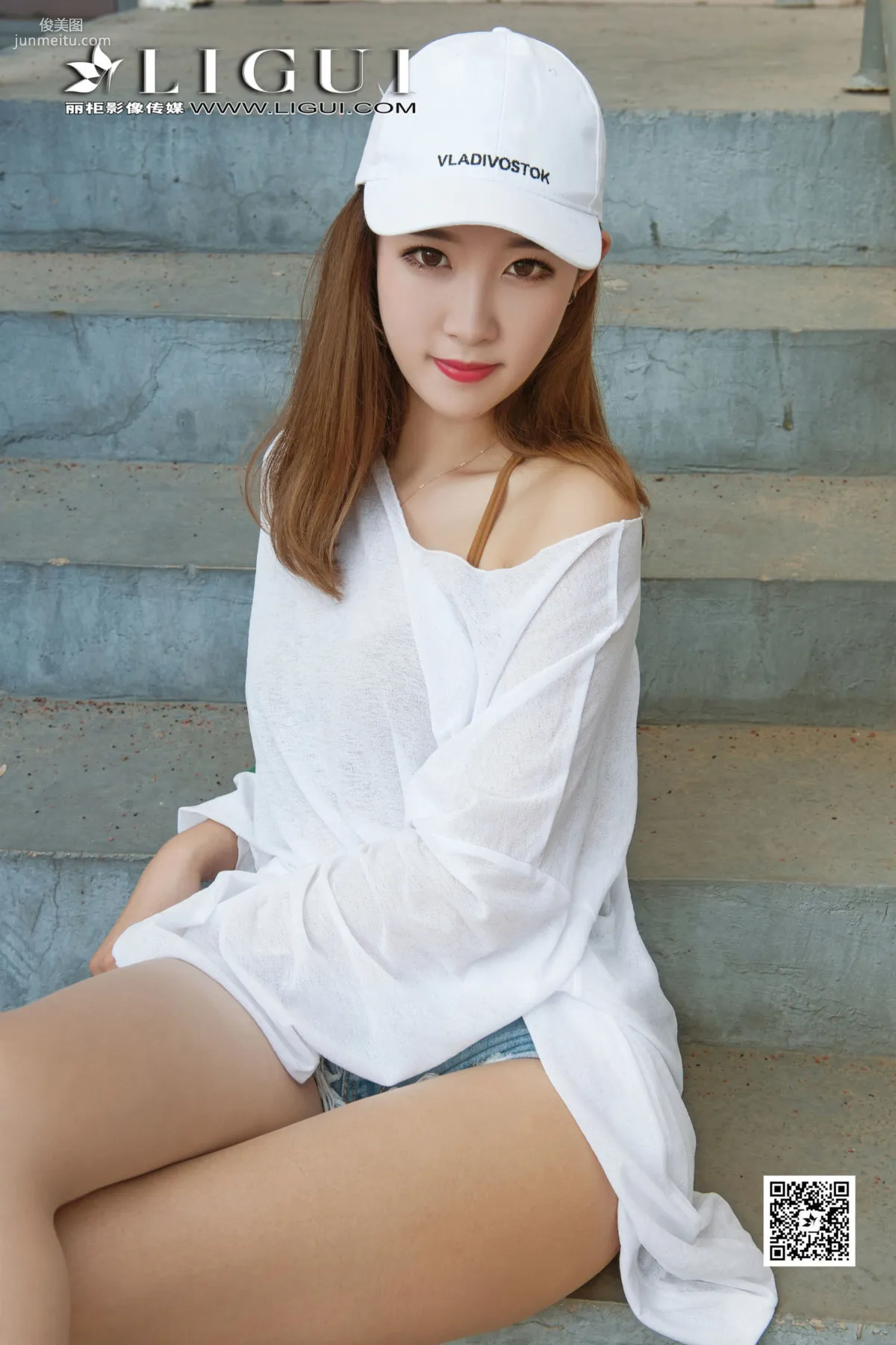 筱筱《滑板女神》 [丽柜贵足LIGUI] 丝足写真集25