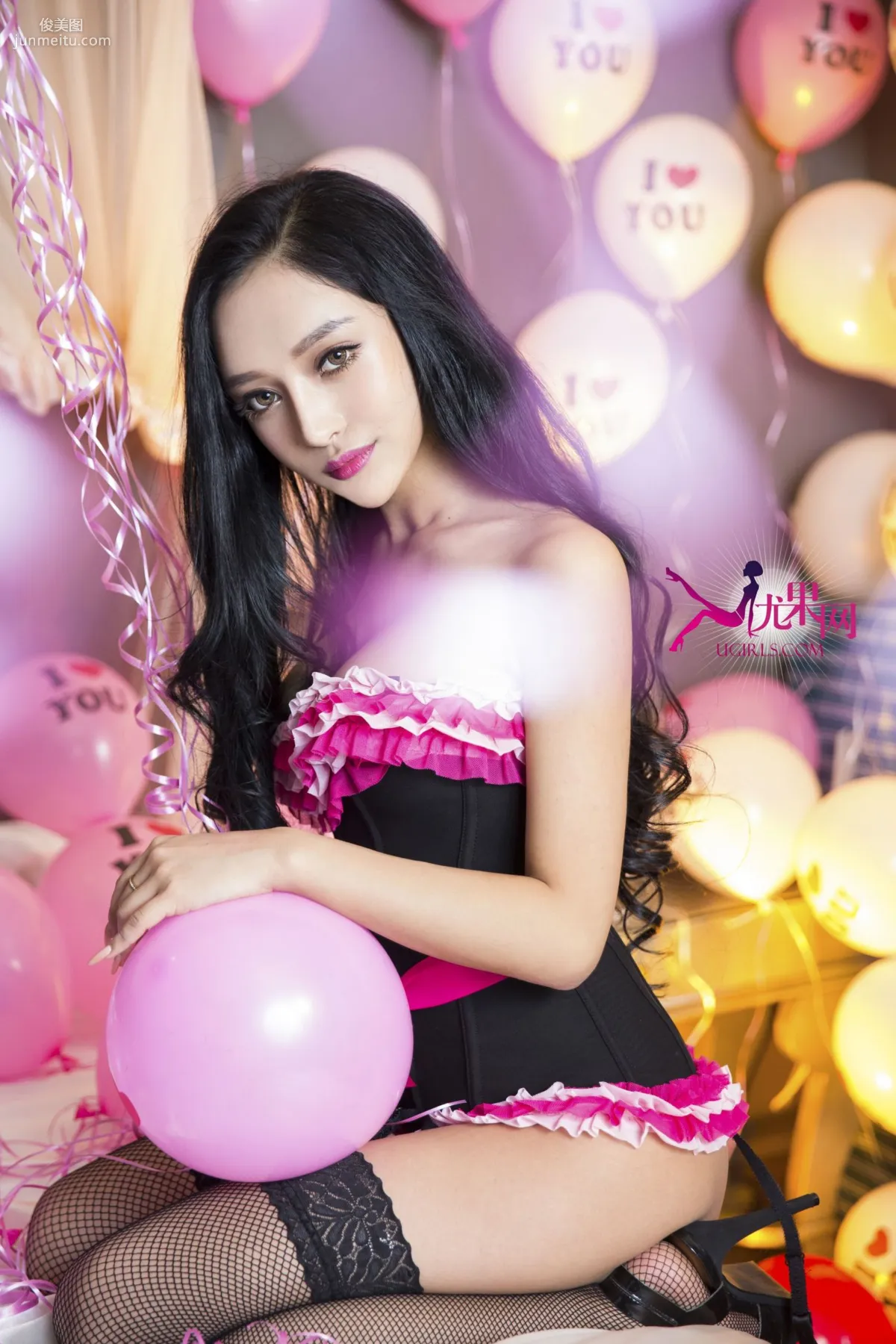 [尤果網Ugirls] T016 珞可可/Aling/張鑫《純白之戀》寫真集 35