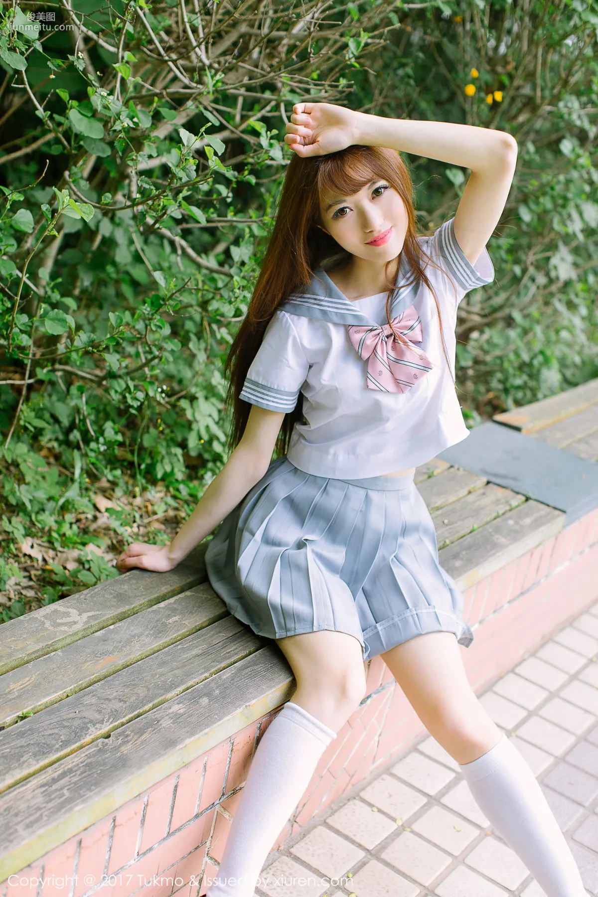 Zhao Naiying Little Fresh Sweet Campus Beauty [Tukmo] VOL.094 Photo Set photo 19