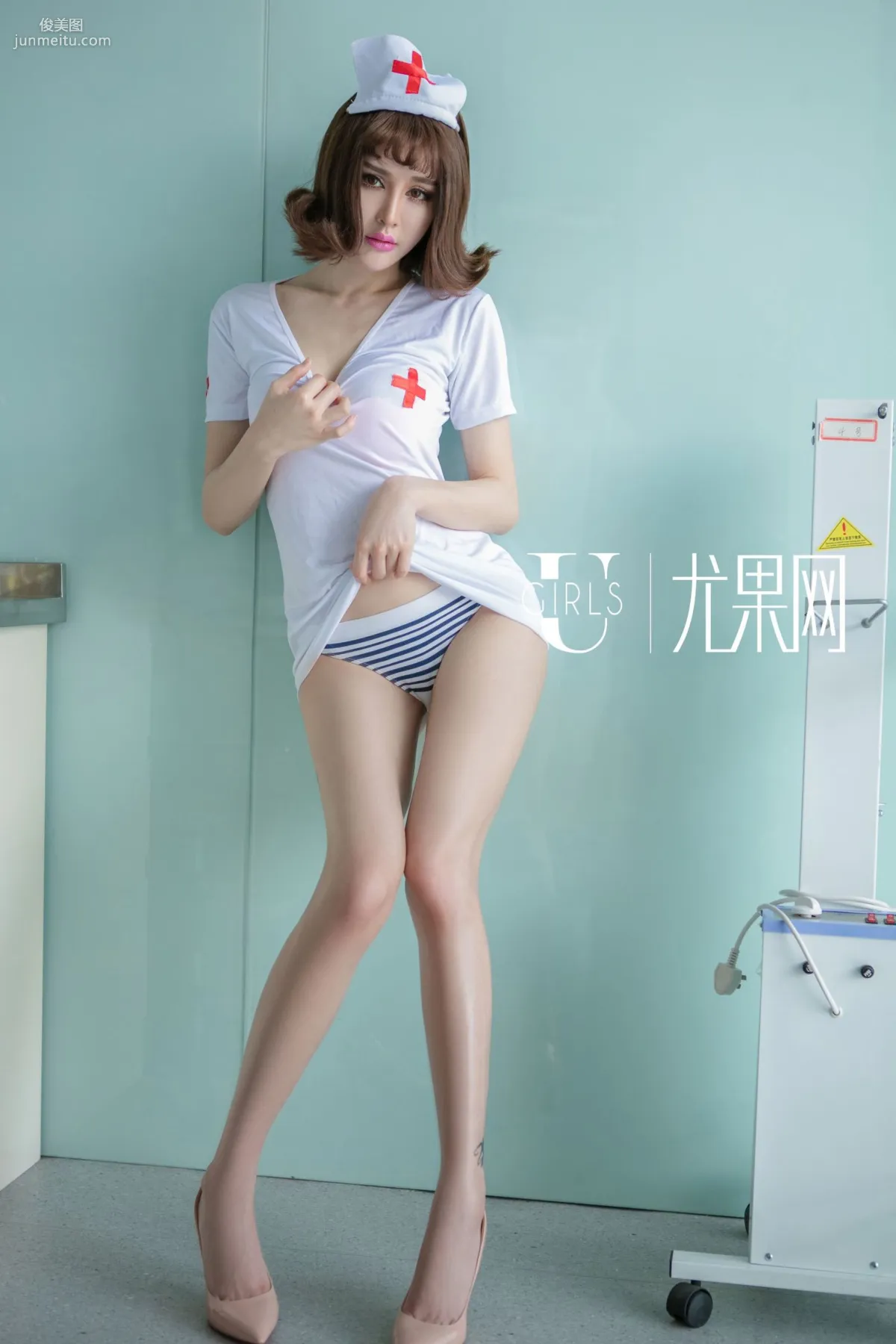 [尤果網Ugirls] U191 青樹《誘惑小護士》寫真集 3