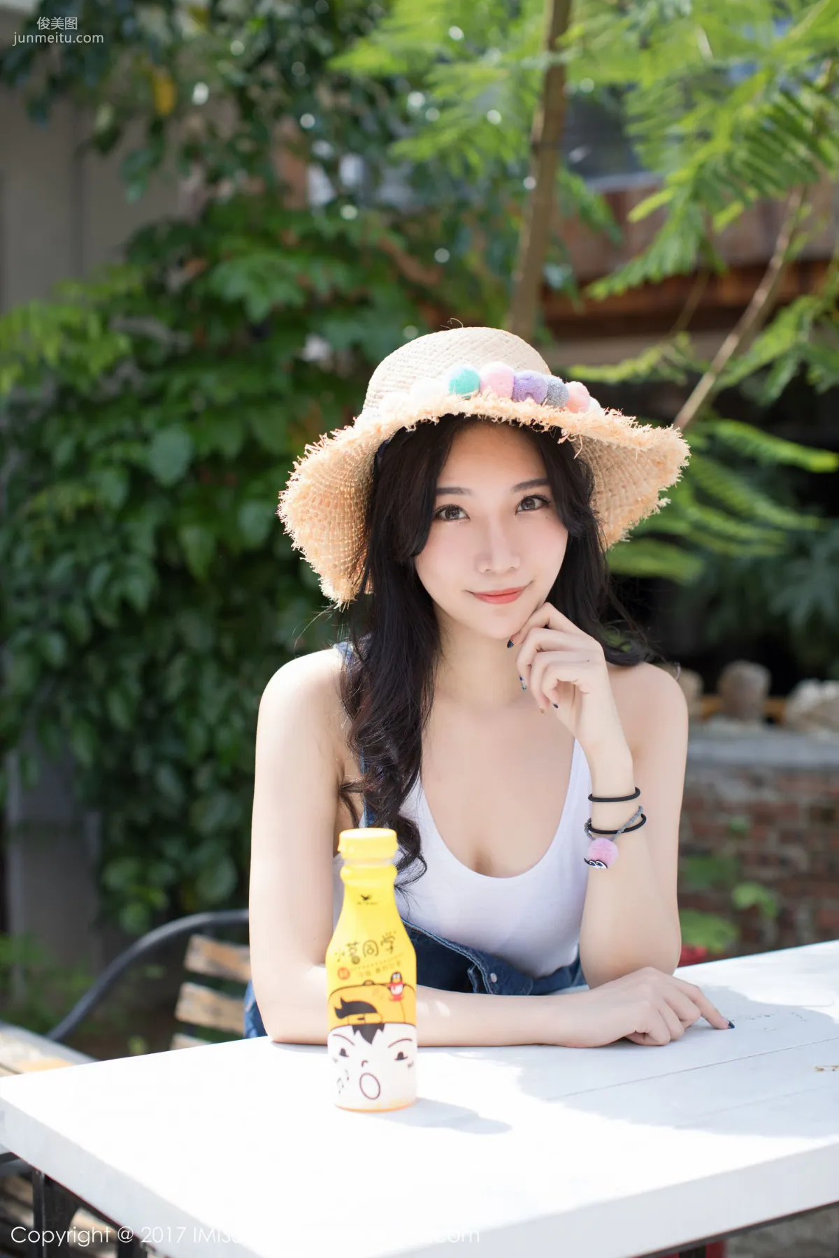 Xiaohuli Sica Denim Shorts Fresh and Sweet Series [IMISS] VOL.180 Photo Set photo 9