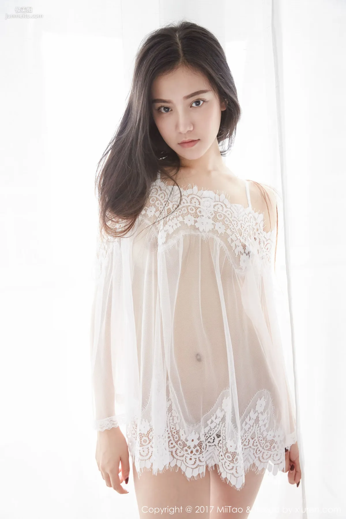 Wu Kaili Kelly, Beautiful Legs, Curves, A4 Waist [MiiTao] VOL.070 Photo Set photo 47