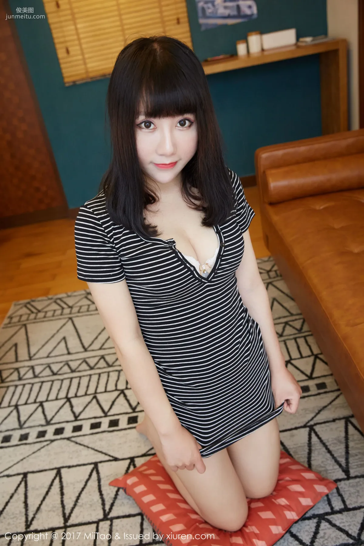 Xuebi (Xia Xiaoxiao), Sweet and Cute Girl, Peach Curves [MiiTao] VOL.068 Photo Set photo 20