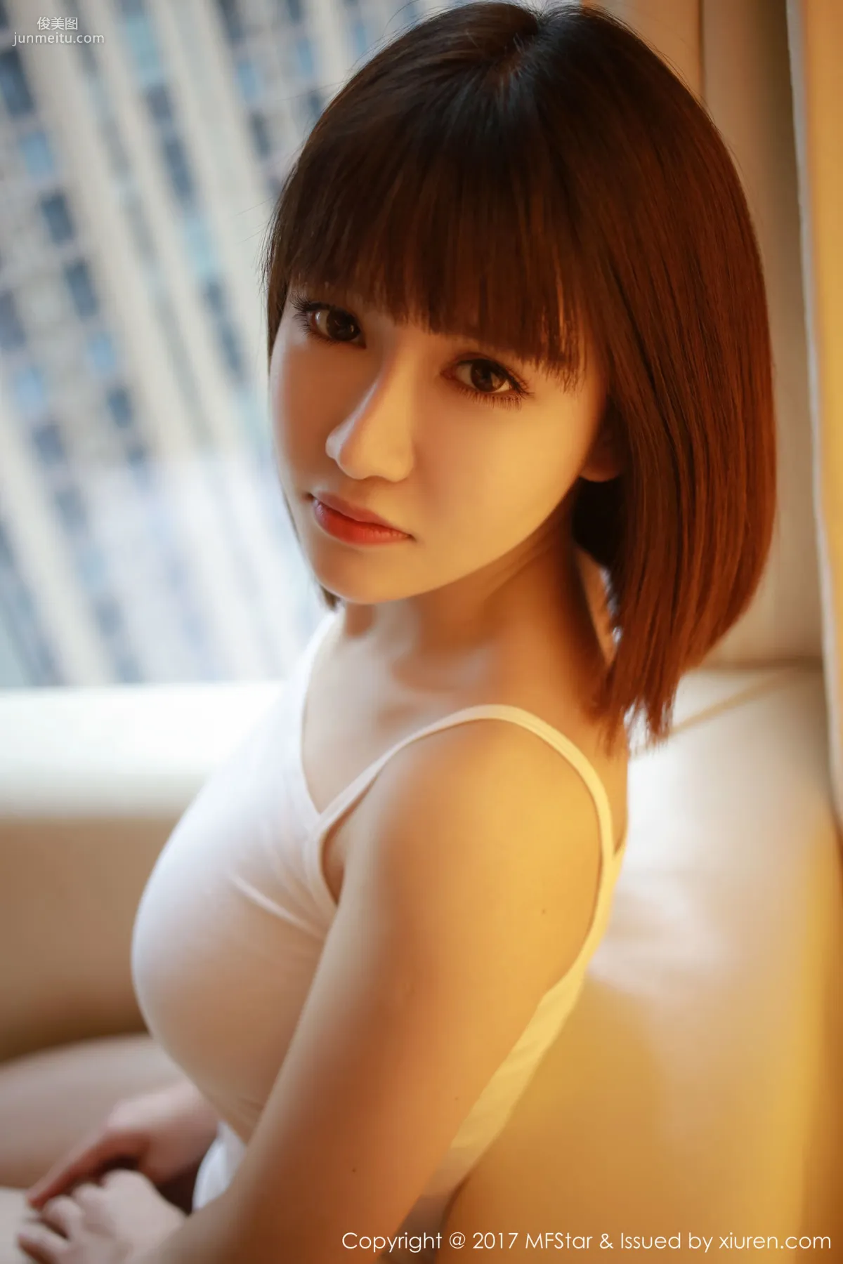 K8 Aojiao Mengmeng Vivian Tempting Camisole [MFStar] VOL.102 Photo Set photo 5
