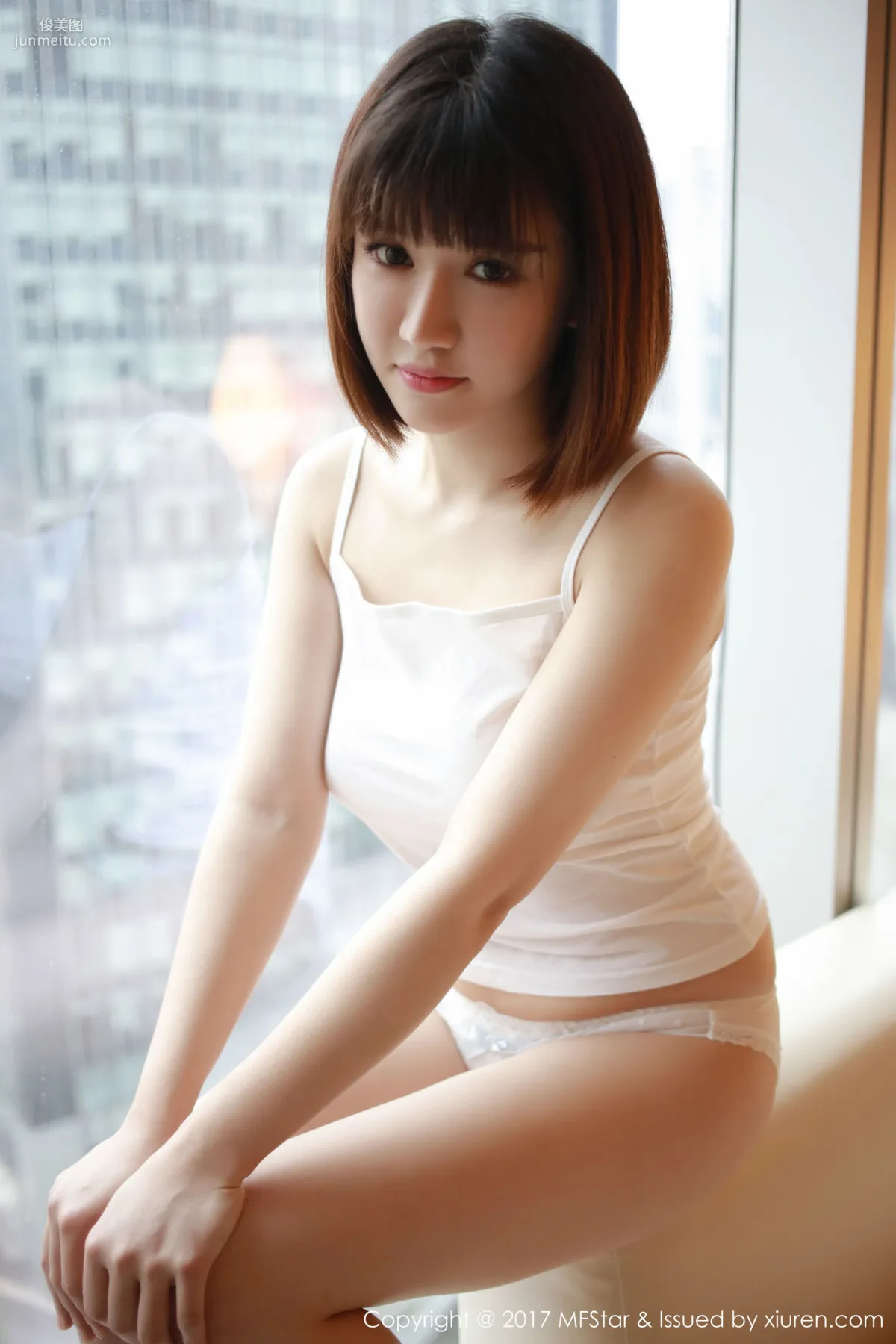 K8 Aojiao Mengmeng Vivian Tempting Camisole [MFStar] VOL.102 Photo Set photo 11