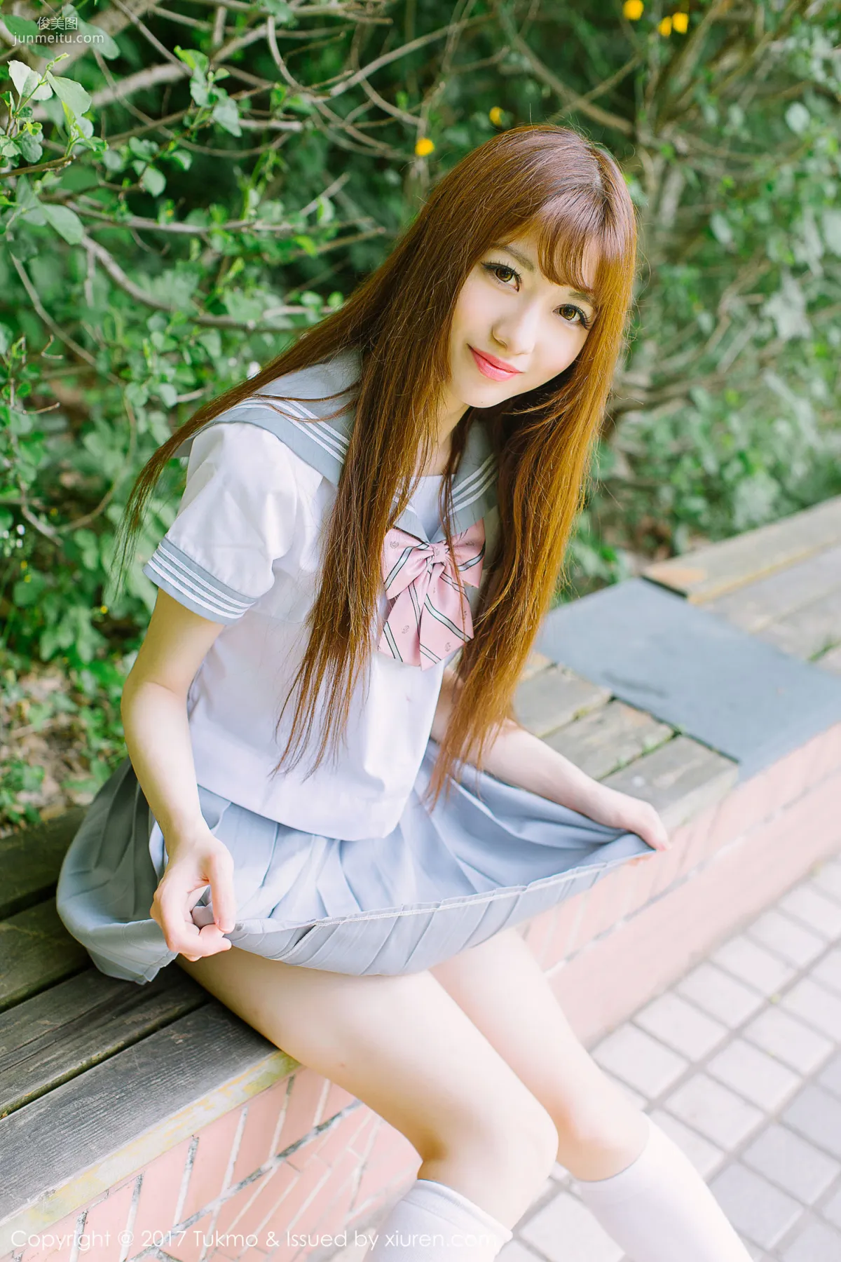 Zhao Naiying Little Fresh Sweet Campus Beauty [Tukmo] VOL.094 Photo Set photo 20