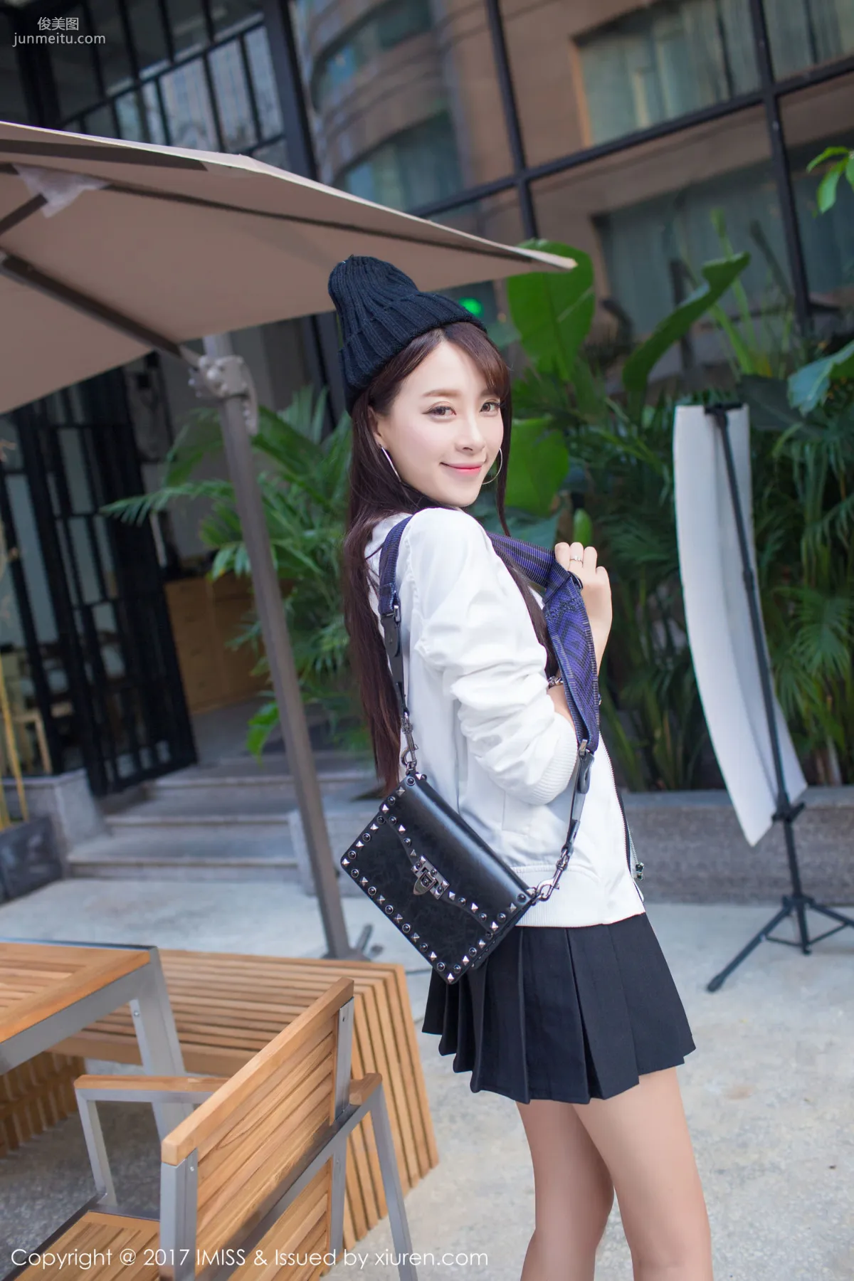 Goddess @Wang Manni So Cute Street Snap Series [IMISS] VOL.163 Photo Set photo 32