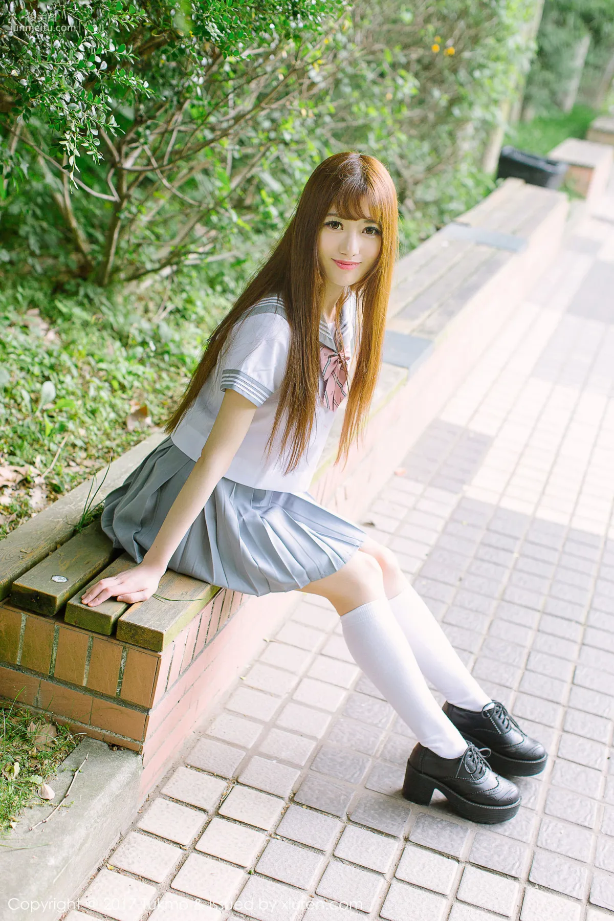 Zhao Naiying Little Fresh Sweet Campus Beauty [Tukmo] VOL.094 Photo Set photo 17