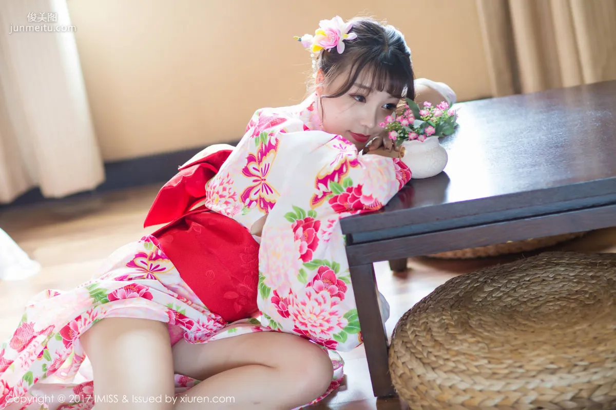 Zhizhi Booty, Japanese Style Kimono + Mini Bikini [IMISS] VOL.170 Photo Set photo 5