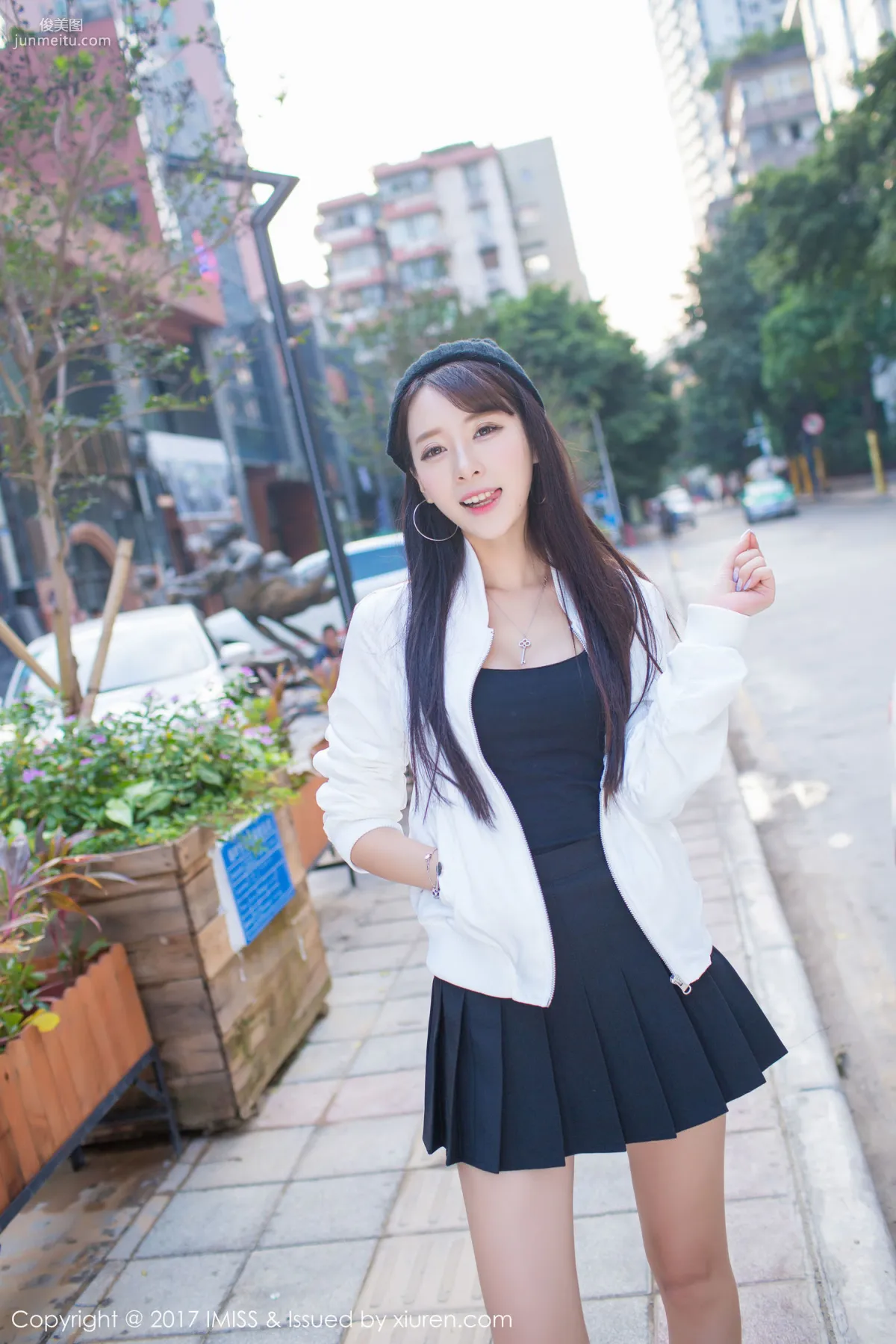 Goddess @Wang Manni So Cute Street Snap Series [IMISS] VOL.163 Photo Set photo 42