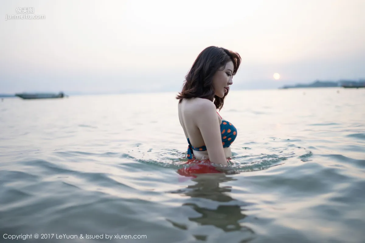 Mei Xizi Amazing Figure, a Pair of Jade Rabbits Ready to Pop Out [LeYuan] VOL.041 Photo Set photo 49