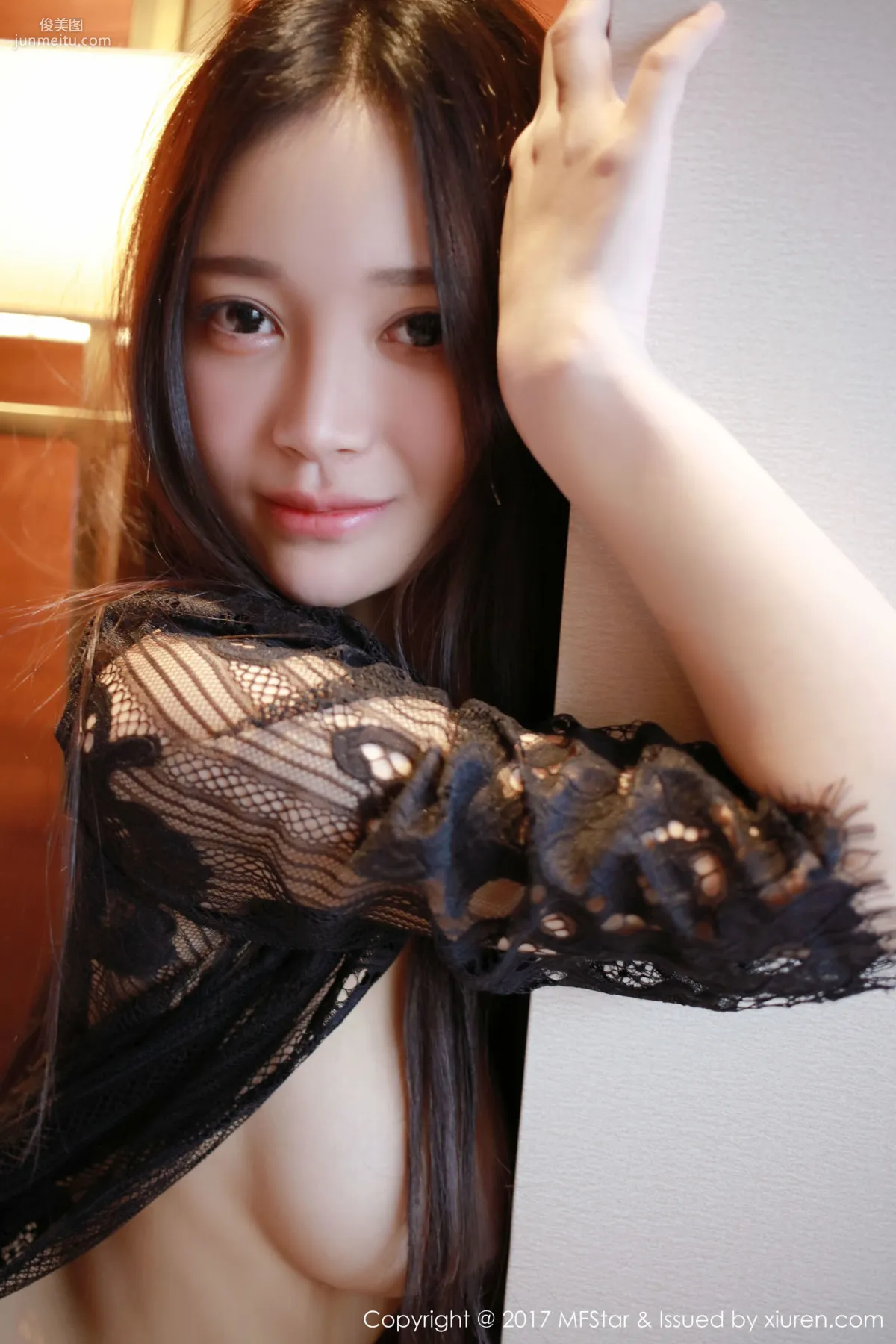 Tang Qier Beauty《Sexy Tank Top + Bold See-Through》 [MFStar] Vol.092 Photo Set photo 39