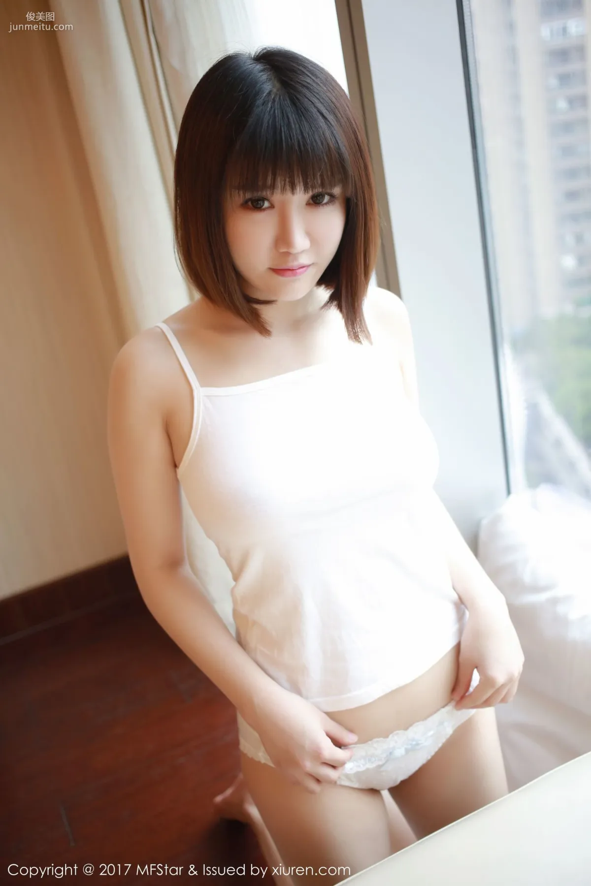 K8 Aojiao Mengmeng Vivian Tempting Camisole [MFStar] VOL.102 Photo Set photo 6