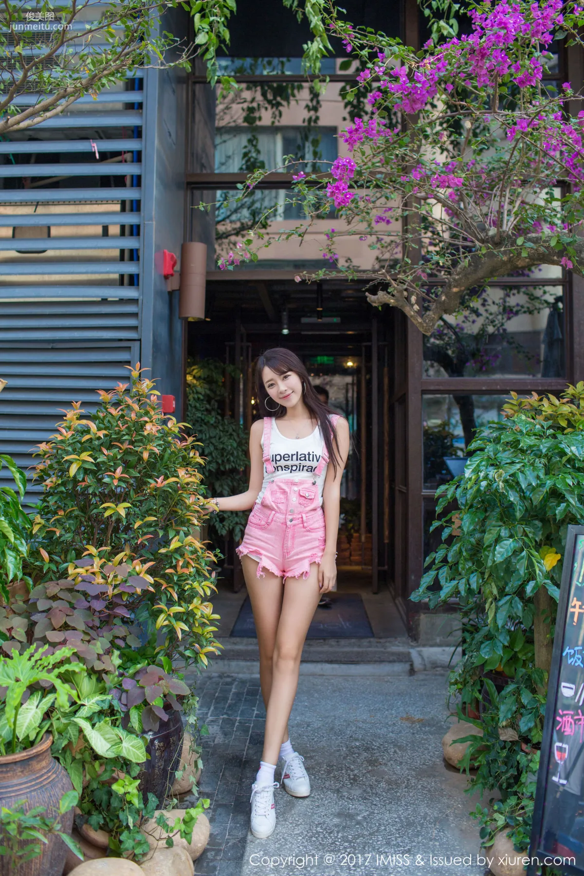 Goddess @Wang Manni So Cute Street Snap Series [IMISS] VOL.163 Photo Set photo 19