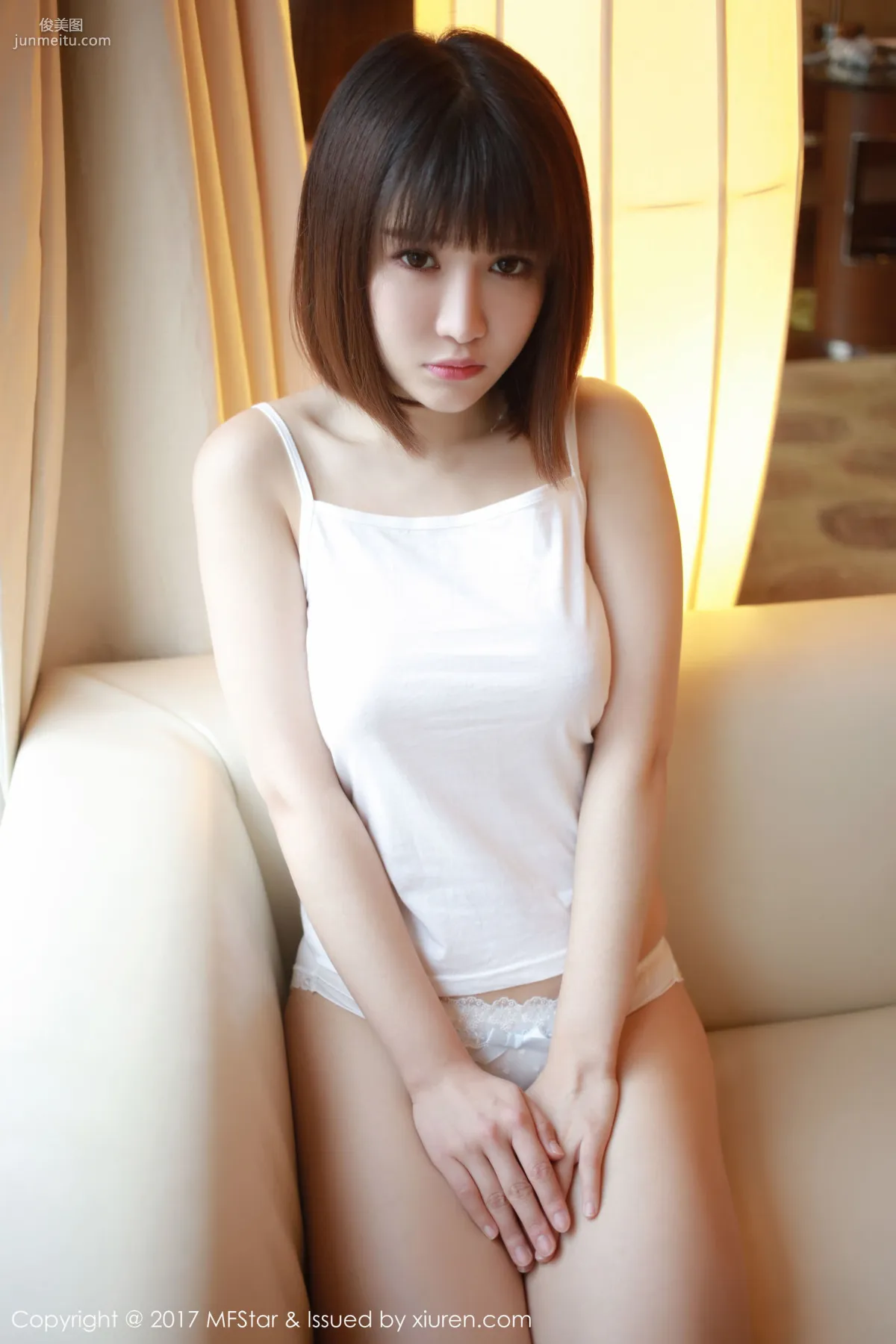 K8 Aojiao Mengmeng Vivian Tempting Camisole [MFStar] VOL.102 Photo Set photo 4