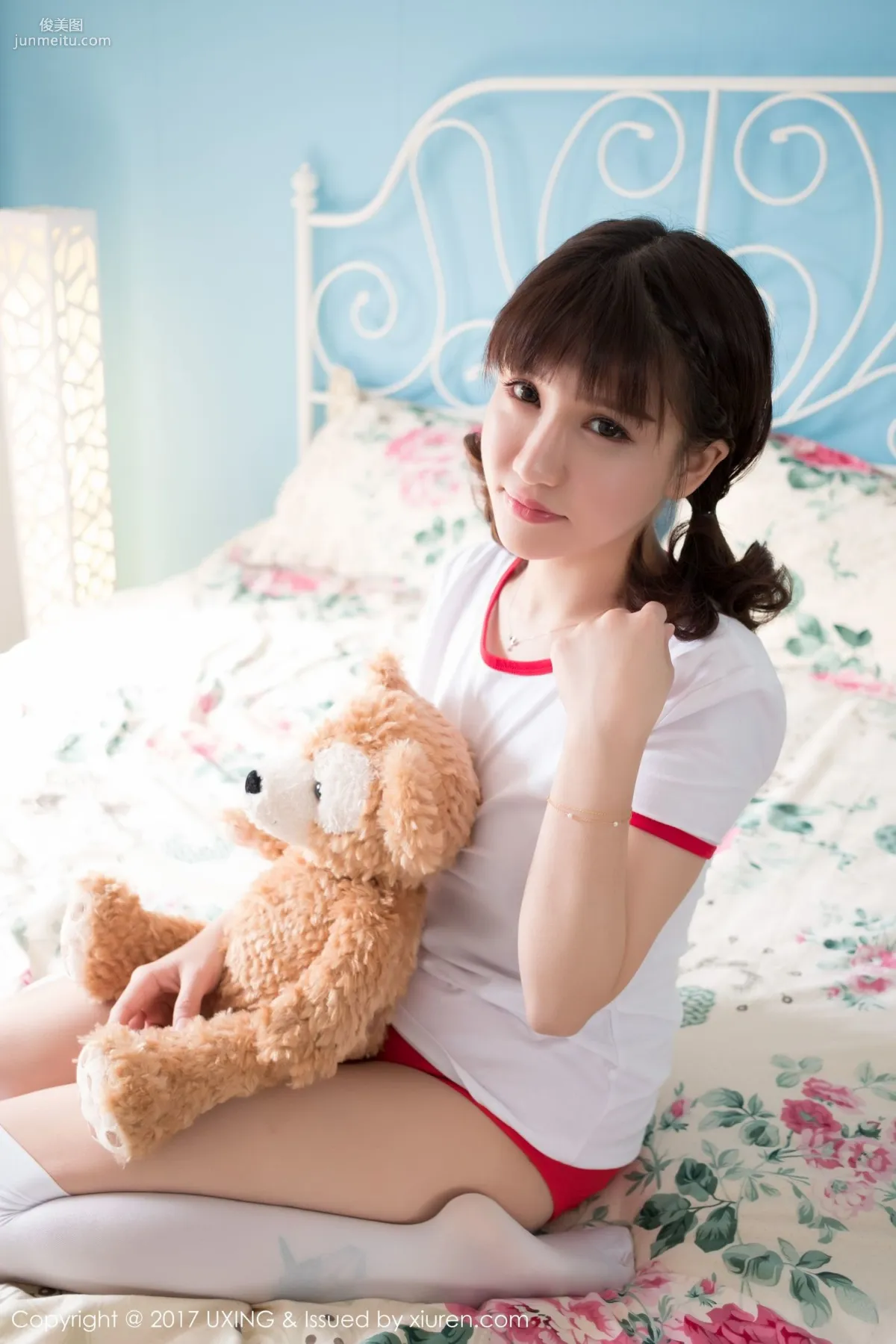 K8傲嬌萌萌Vivian《體操服系列》 [優星館UXING] VOL.040 寫真集 16