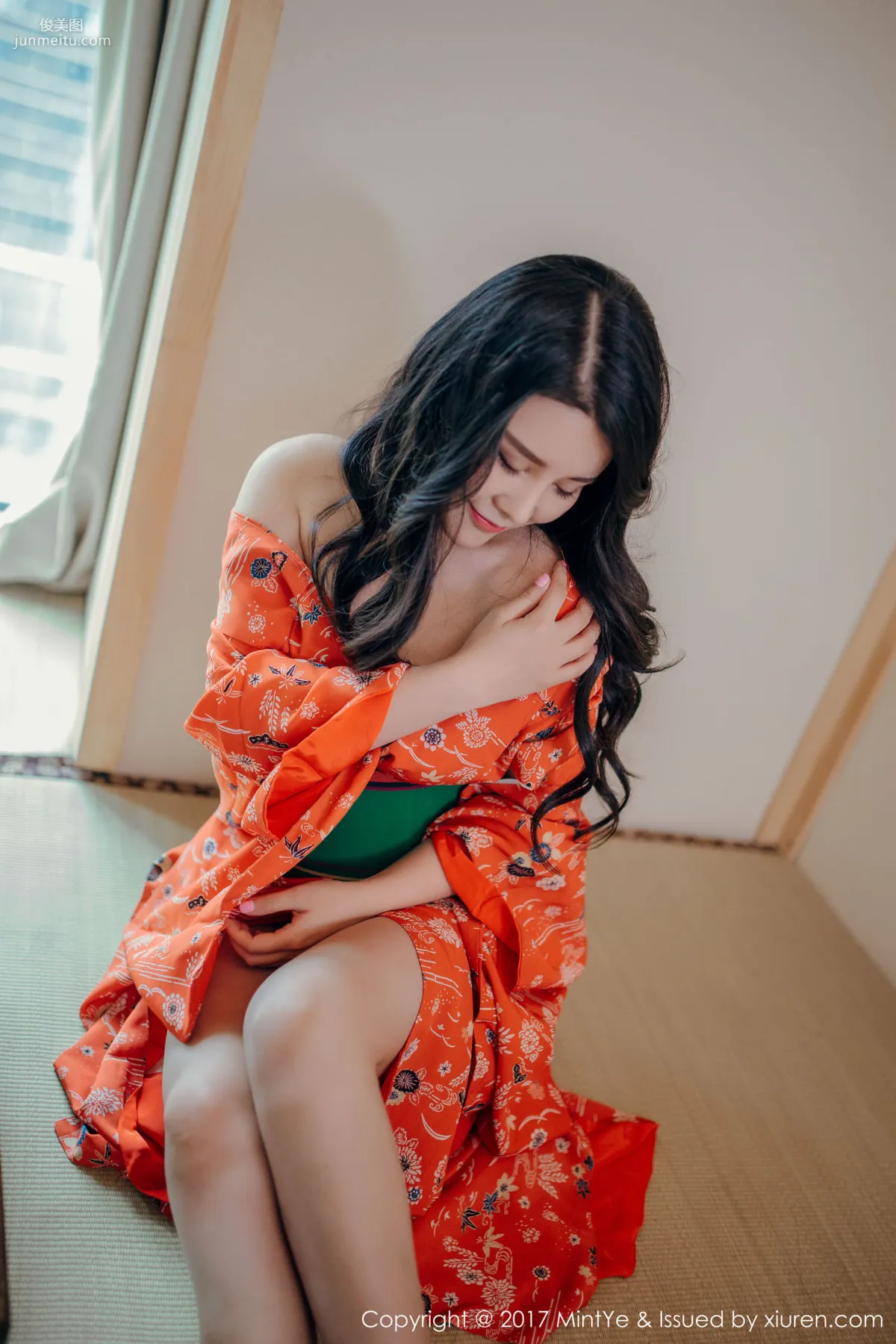 Sukki Keer, Kimono + See-Through Lingerie [MintYe] VOL.003 Photo Set photo 57