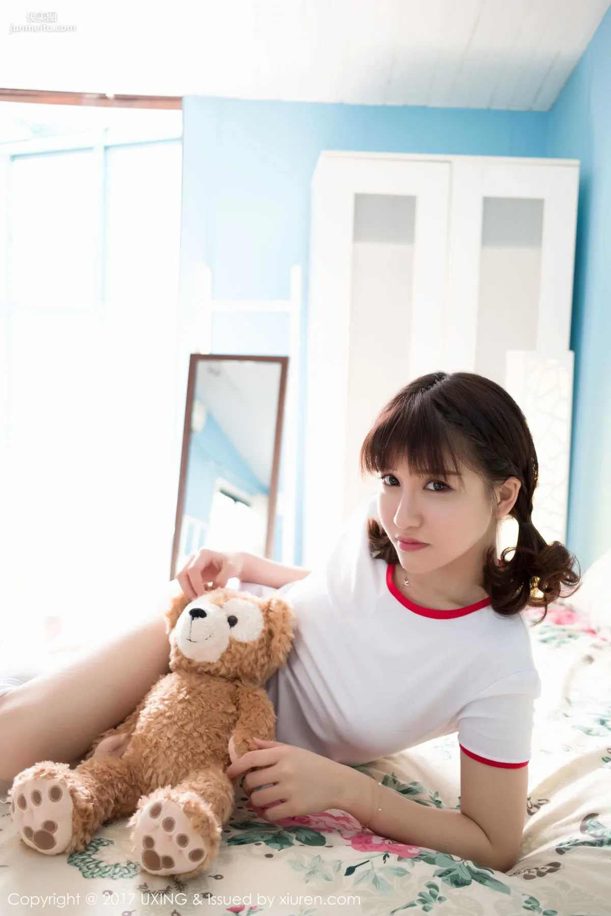 K8傲嬌萌萌Vivian《體操服系列》 [優星館UXING] VOL.040 寫真集 24