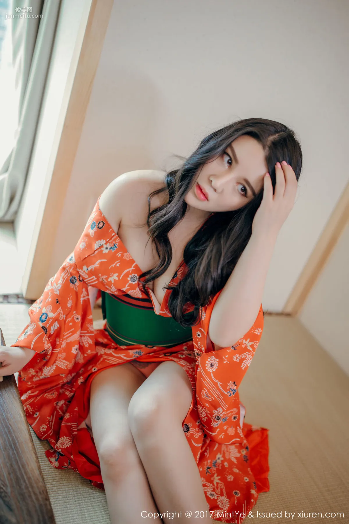 Sukki Keer, Kimono + See-Through Lingerie [MintYe] VOL.003 Photo Set photo 44