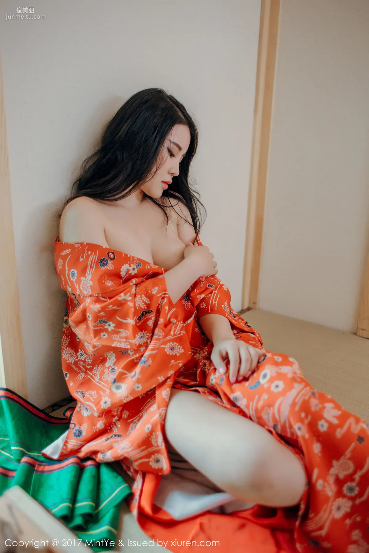 Sukki Keer, Kimono + See-Through Lingerie [MintYe] VOL.003 Photo Set photo 12