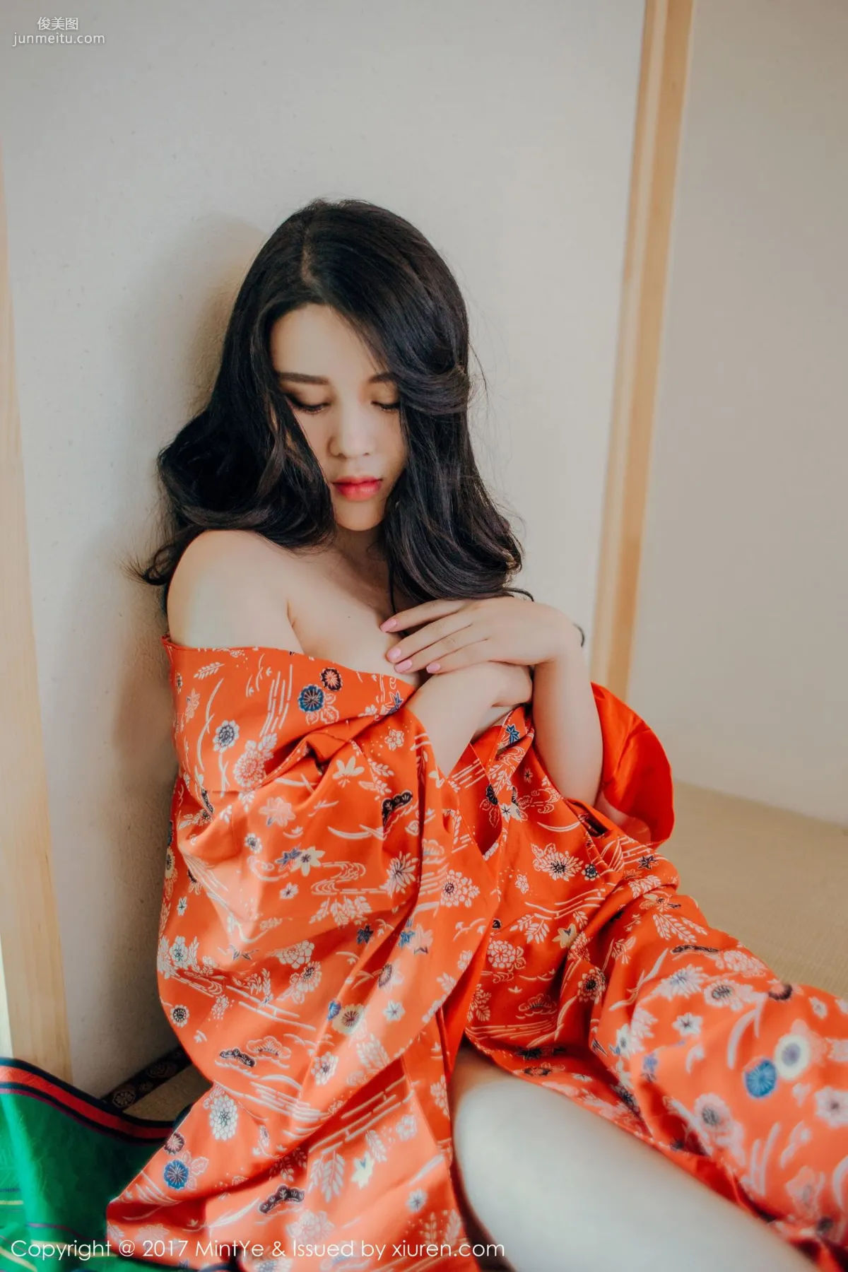 Sukki Keer, Kimono + See-Through Lingerie [MintYe] VOL.003 Photo Set photo 37