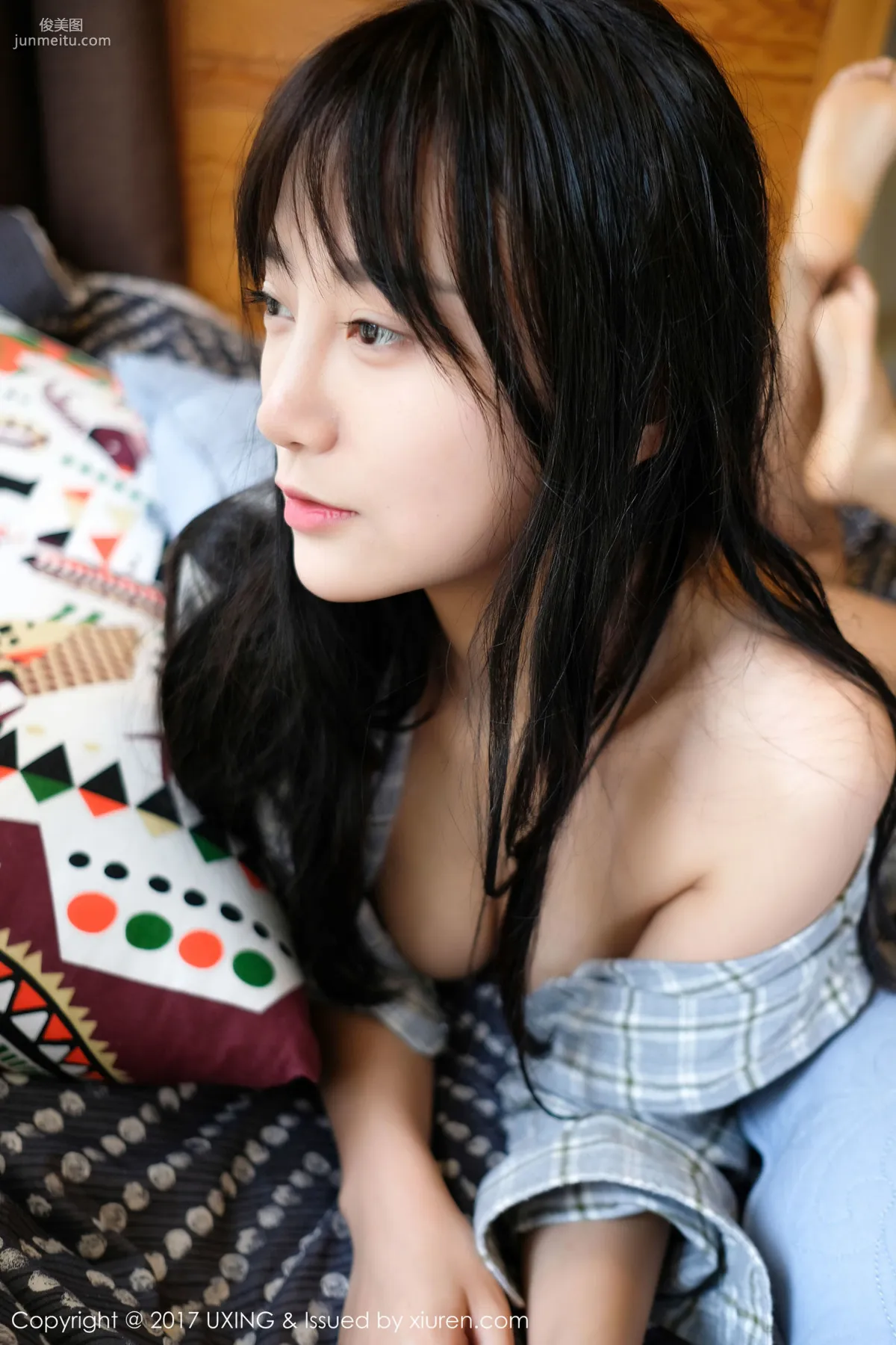 Shankou Zukang Bazi, The Spiciness of a Chongqing Girl [UXING] VOL.052 Photo Set photo 17