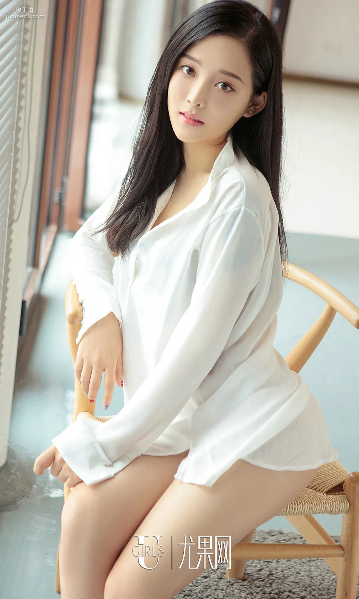 Ling Fei 'Soaked Basketball Jersey' [Ugirls App] No.838 Photo Set photo 36