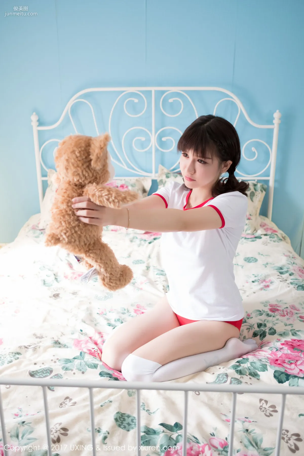 K8傲嬌萌萌Vivian《體操服系列》 [優星館UXING] VOL.040 寫真集 9