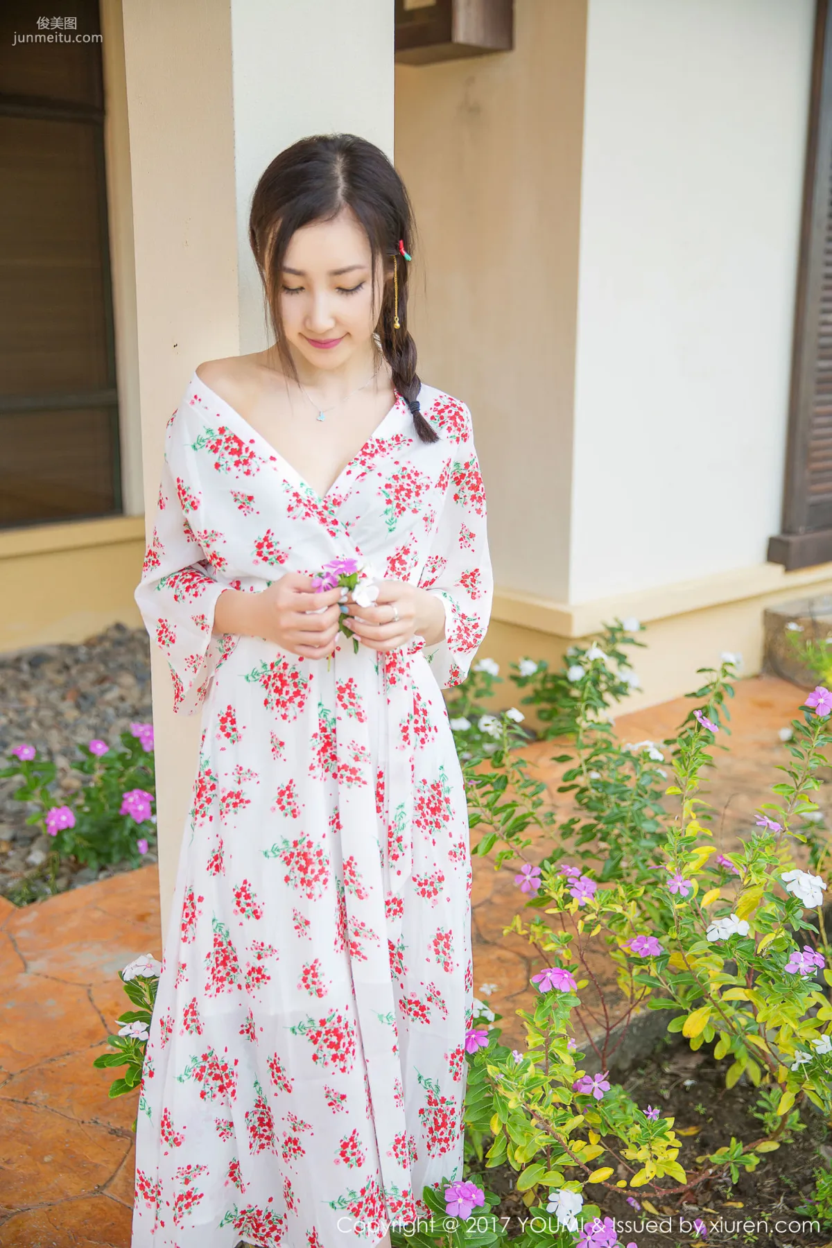 Yumi- Youmei "The Beautiful Fairy Standing by the Sea" [YouMi] Vol.030 Photo Set photo 38