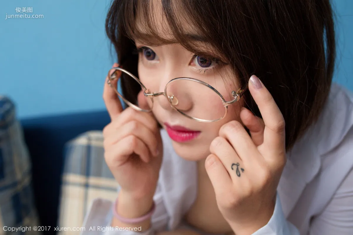 Dou Douliang Youlina Little Secretary Outfit, Sexy Housewife Outfit [XiuRen] No.678 Photo Set photo 10