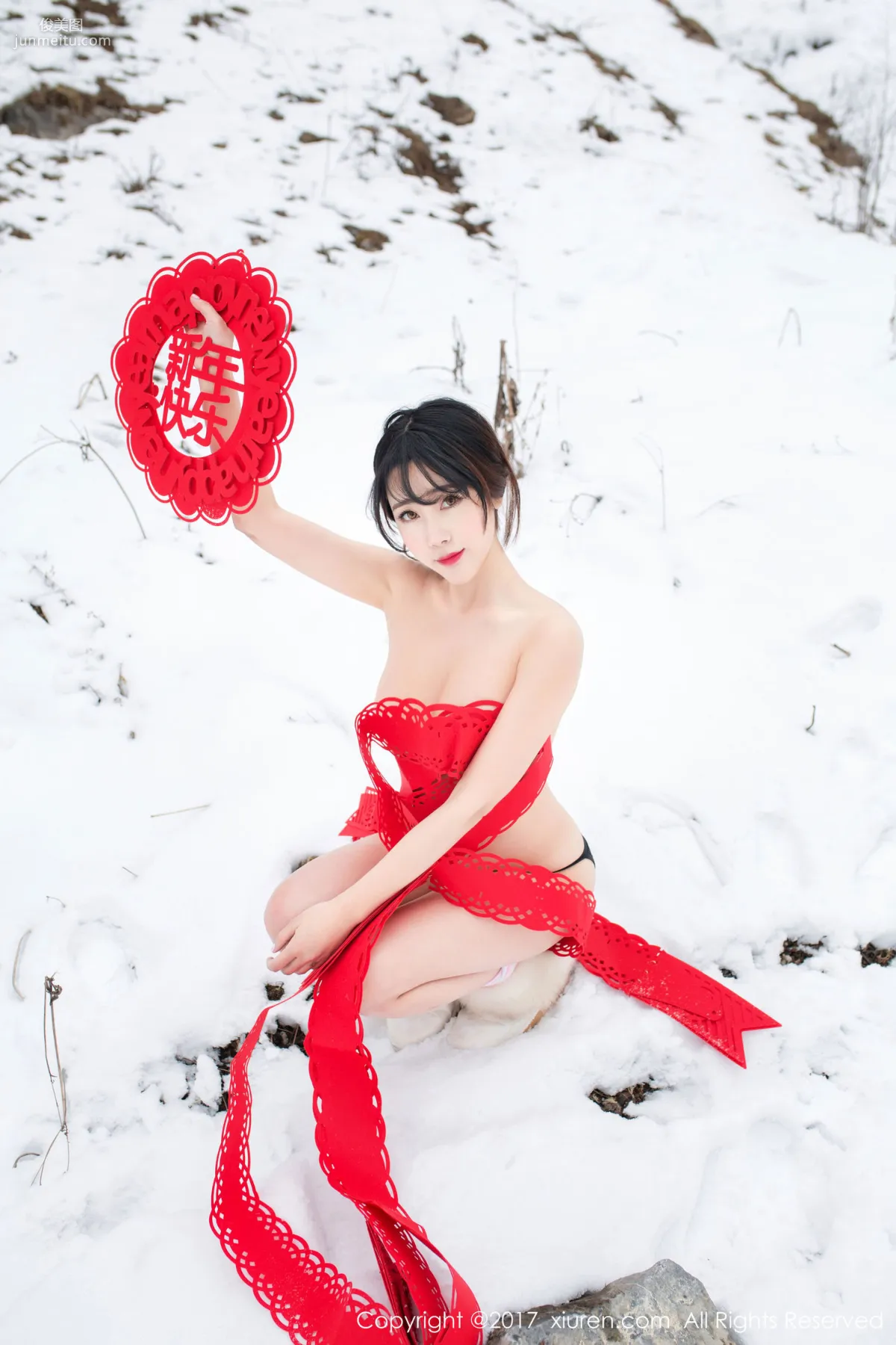 Dou Douliang New Year Greetings [XiuRen] No.686 Photo Set photo 41